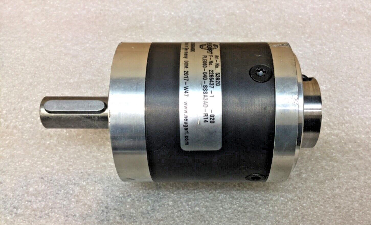 NEUGART 53920 PLE060-040-SSSA3AD-R14 PLANETARY GEARHEAD 40:1 RATIO NEW NO BOX
