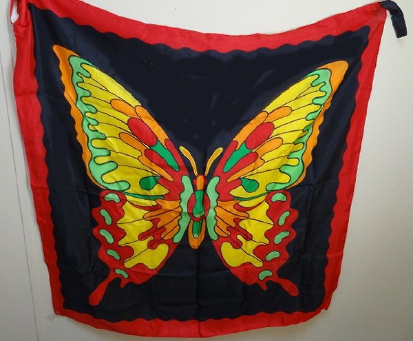 DELUXE FLAME BUTTERFLY BLENDO 34 x 34 INCH - "QUALITY"