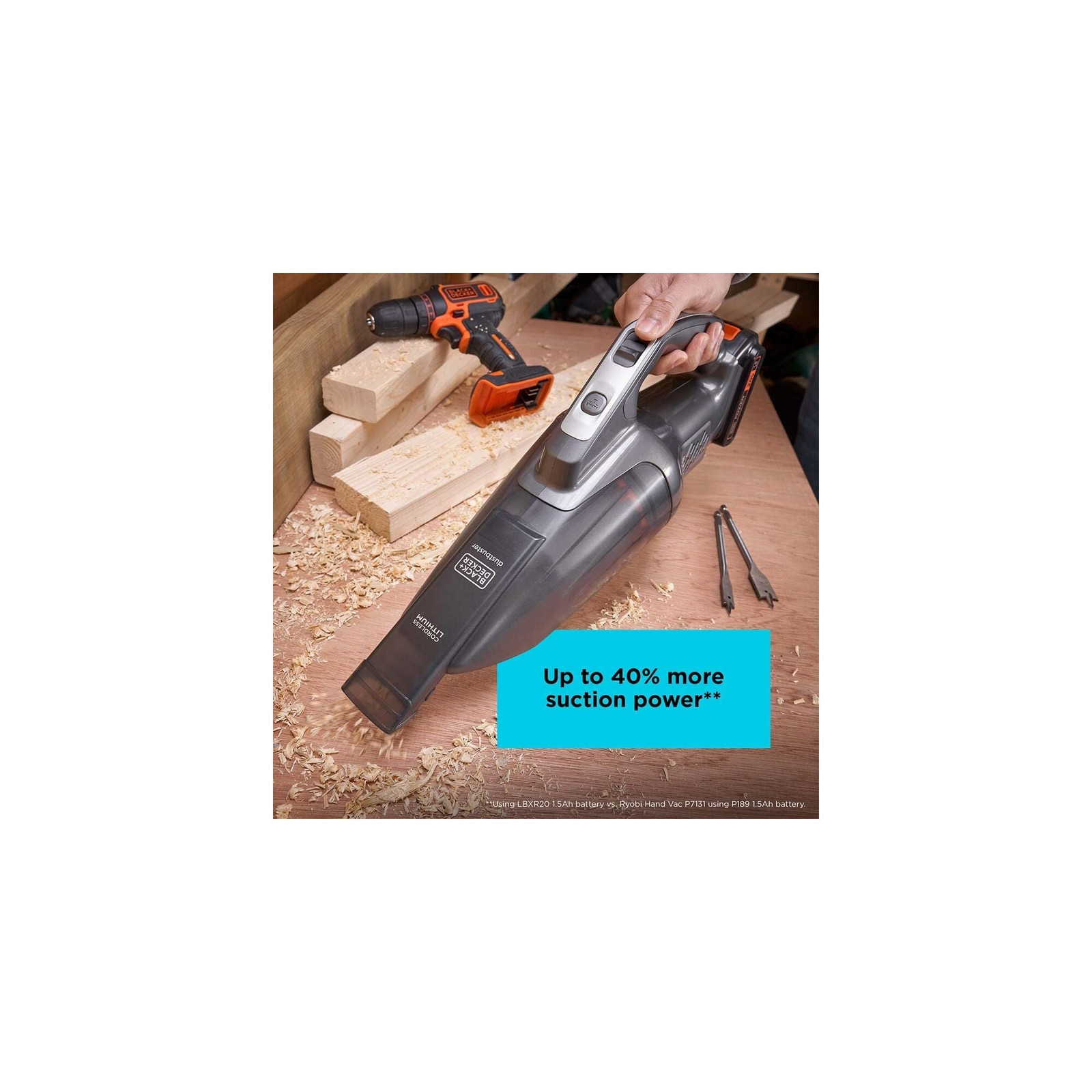 BLACK+DECKER dustbuster® 20V MAX* POWERCONNECT™ - BCHV001B