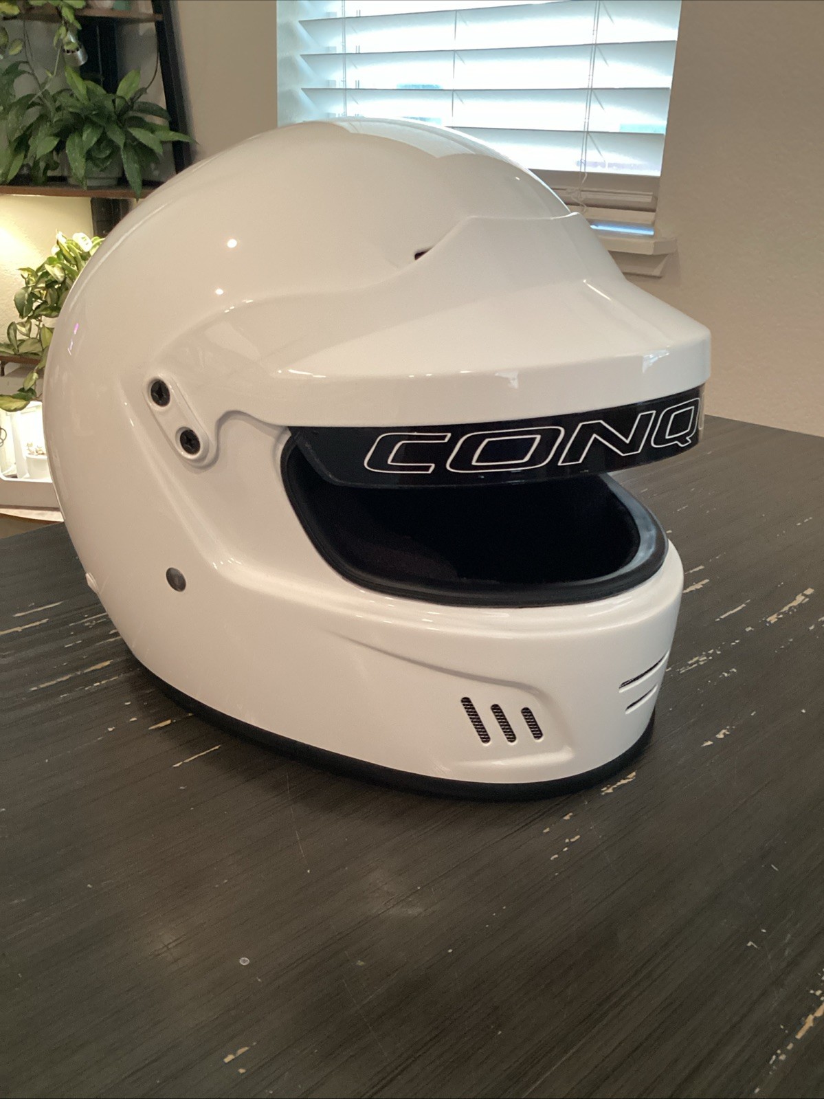 Conquer Snell SA2015 Full Face Auto Racing Helmet Size XL