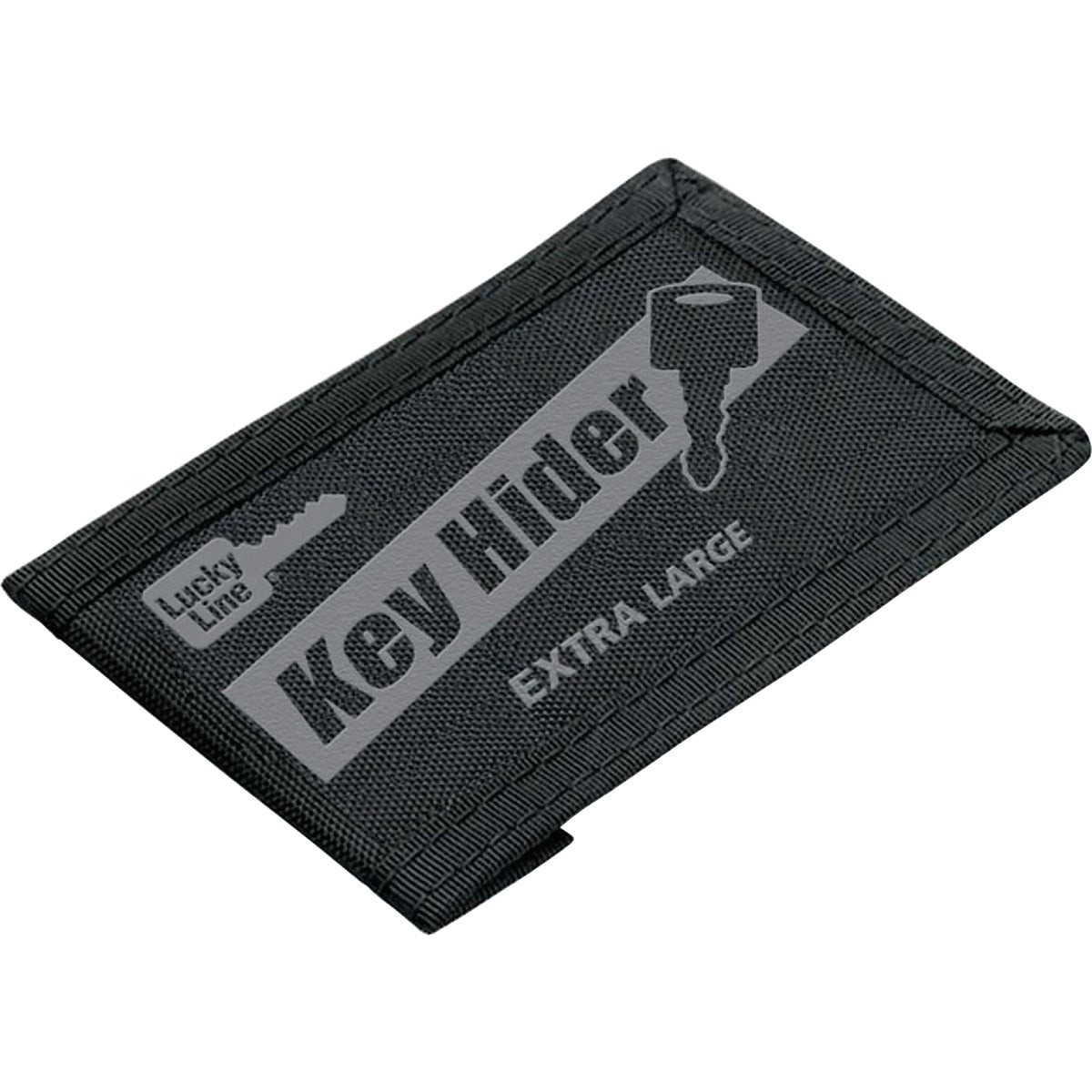 Lucky Line Black Nylon Pouch Key Hider 91301 Pack of 5 Lucky Line 91301