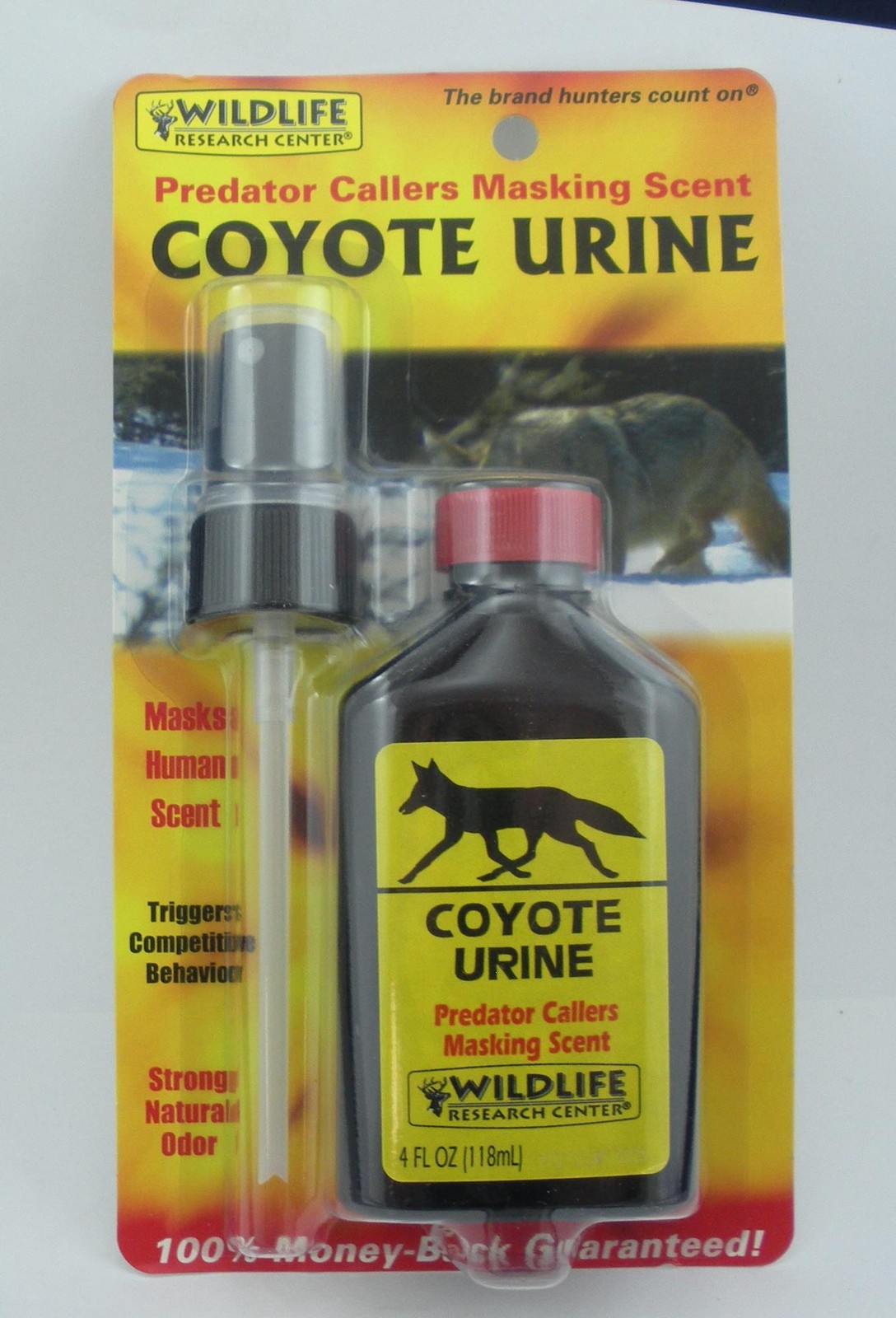 Wildlife Research Center 523 Coyote Urine Scent Mask 4 oz