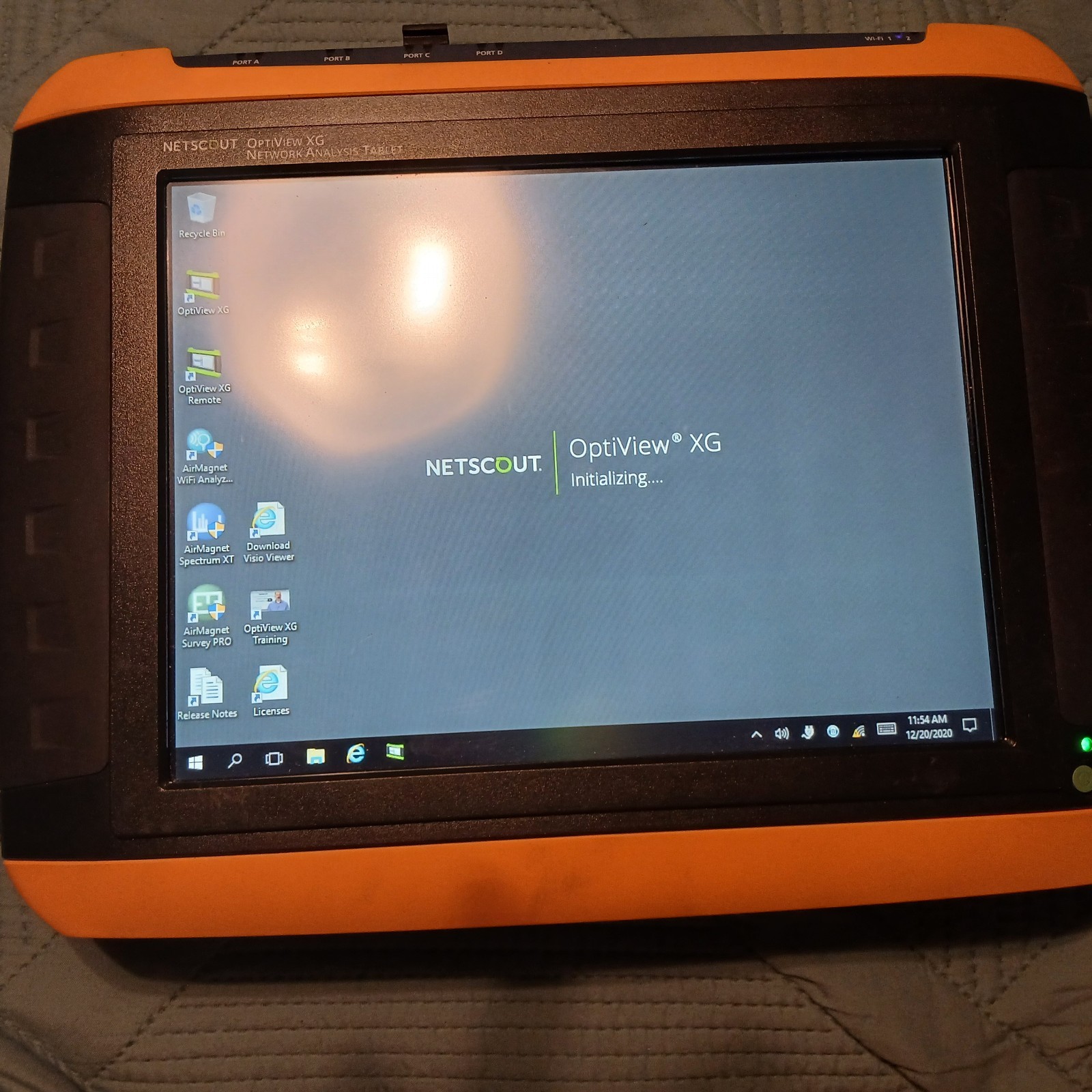 NetScout OPVXG-EXPT OptiView XG Network Analysis Tablet, 10 Gbps