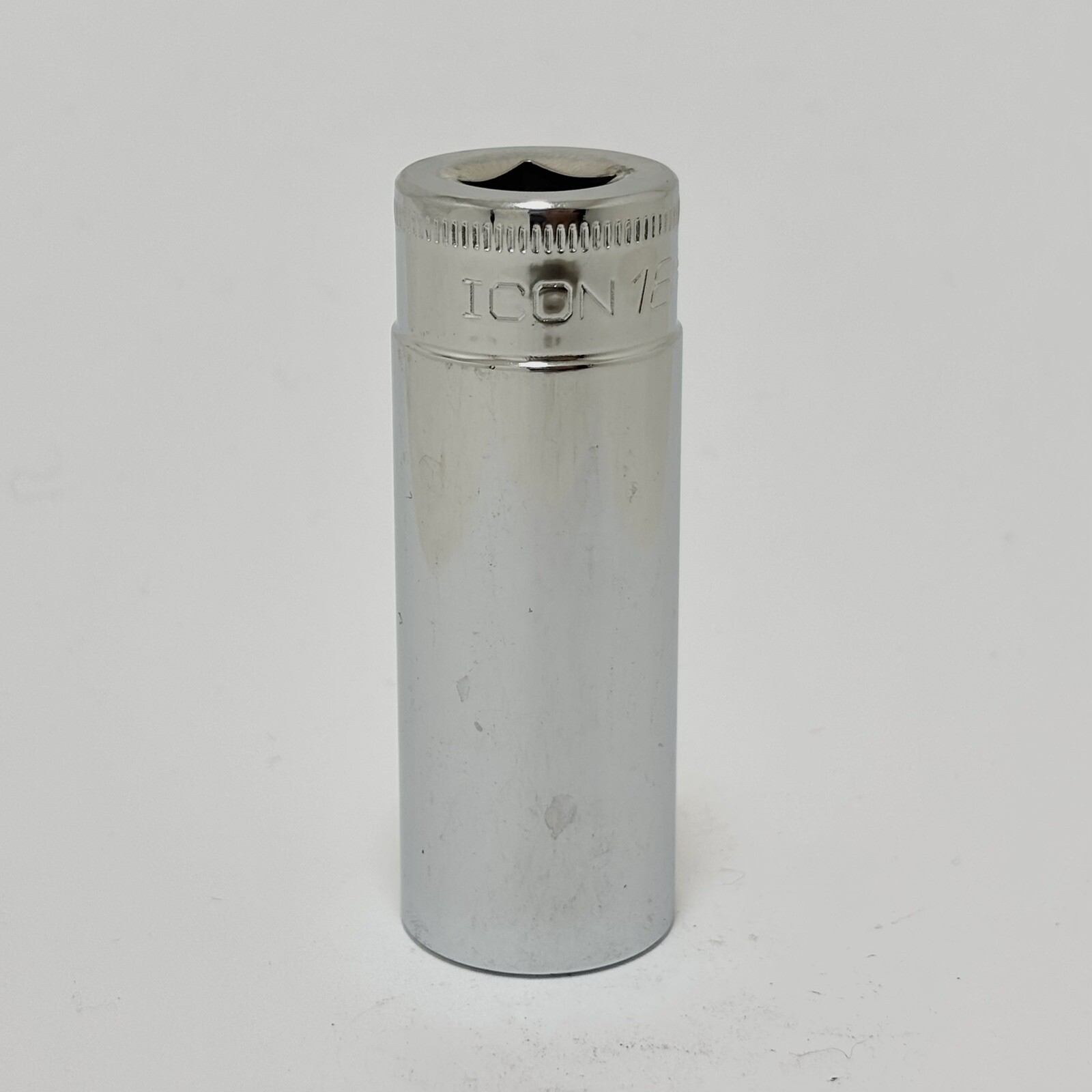 NEW ICON 18MM DEEP SOCKET 3/8” DRIVE METRIC 6 POINT POLISHED S2DM18