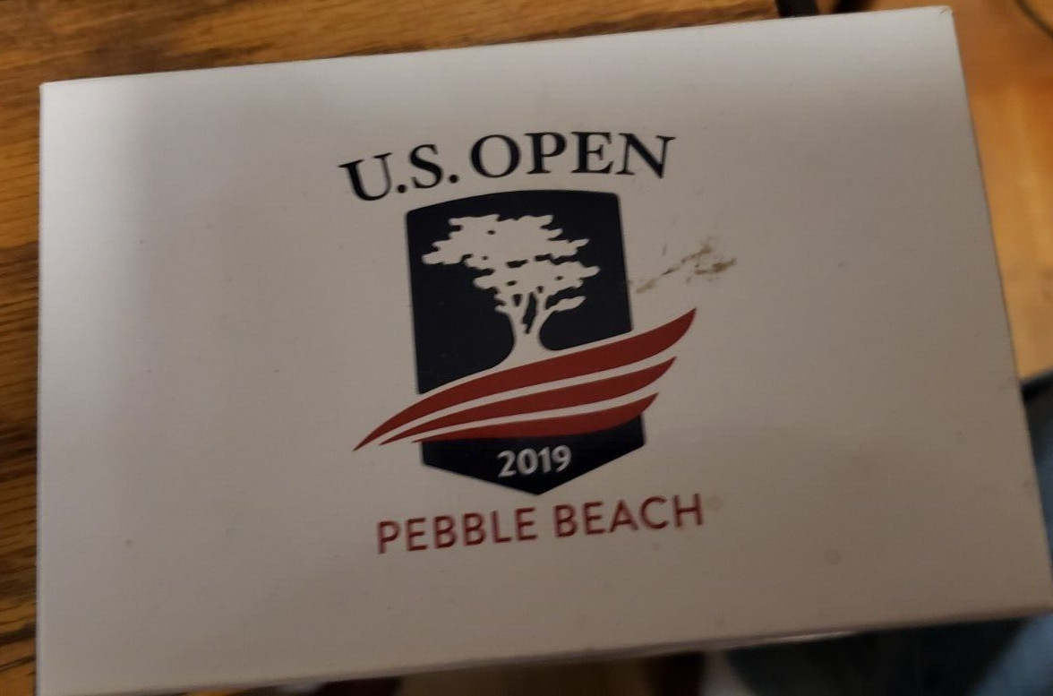 US Open Pebble Beach 2019 Callaway 6 Golf Ball Set NOS   HL24