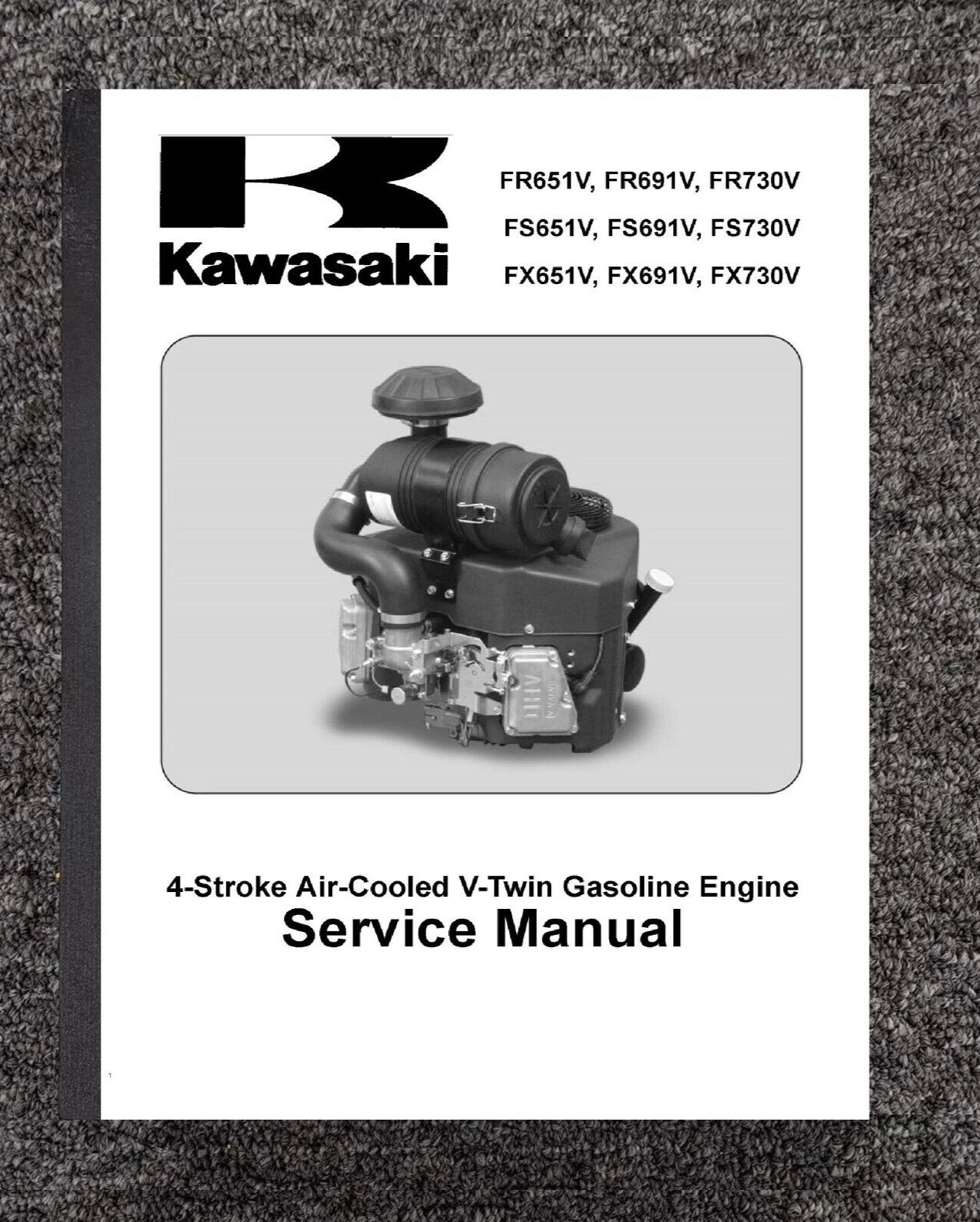 651 Lawn Mower Service Repair Manual Kawasaki FR651V FR691V FR730V FS651V