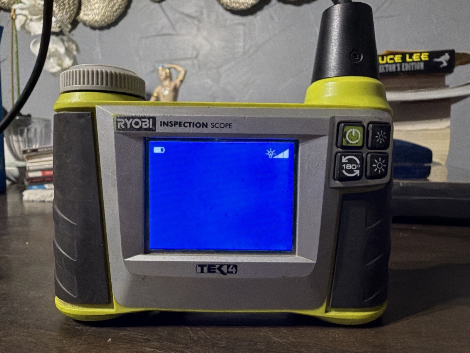 Ryobi TEK4 4V Digital Inspection Scope ( Parts Or Repair)