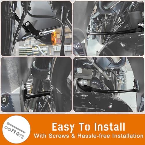 Motorcycle Front Frame,Fairing Support Bar,Windshield Lower Light Bracket