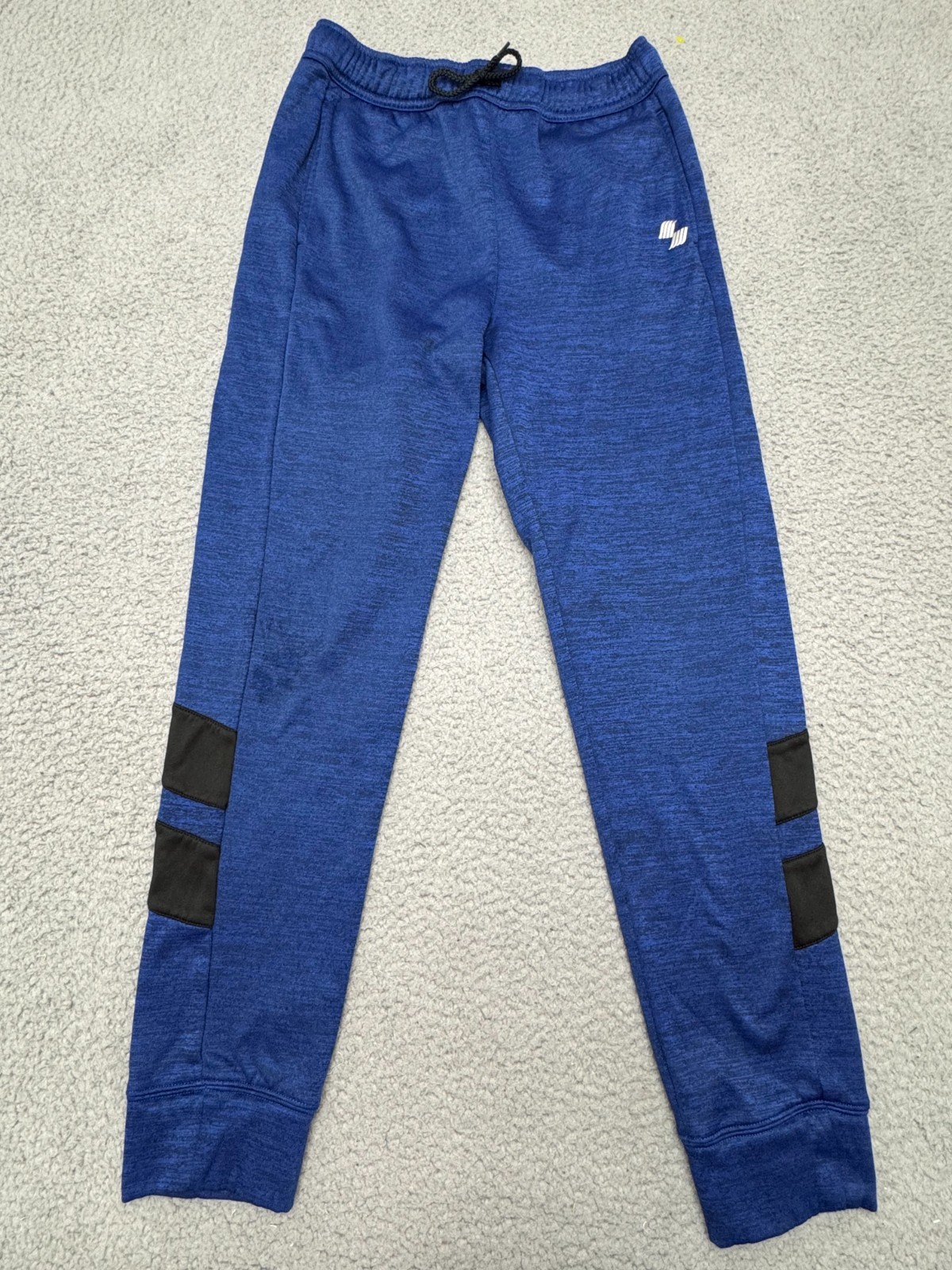 Place Sport Mens Pull On Elastic Waist Athletic Jogger Pants Blue Size XXL
