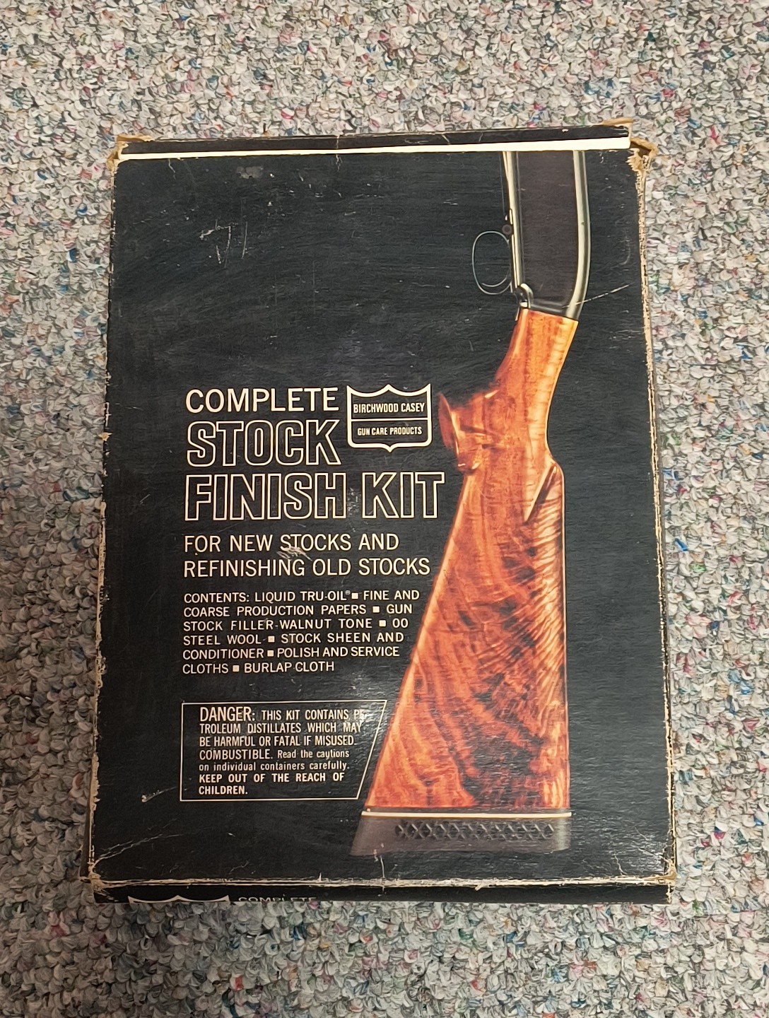 VTG Birchwood Casey Complete Wood Stock Finish Kit NOS