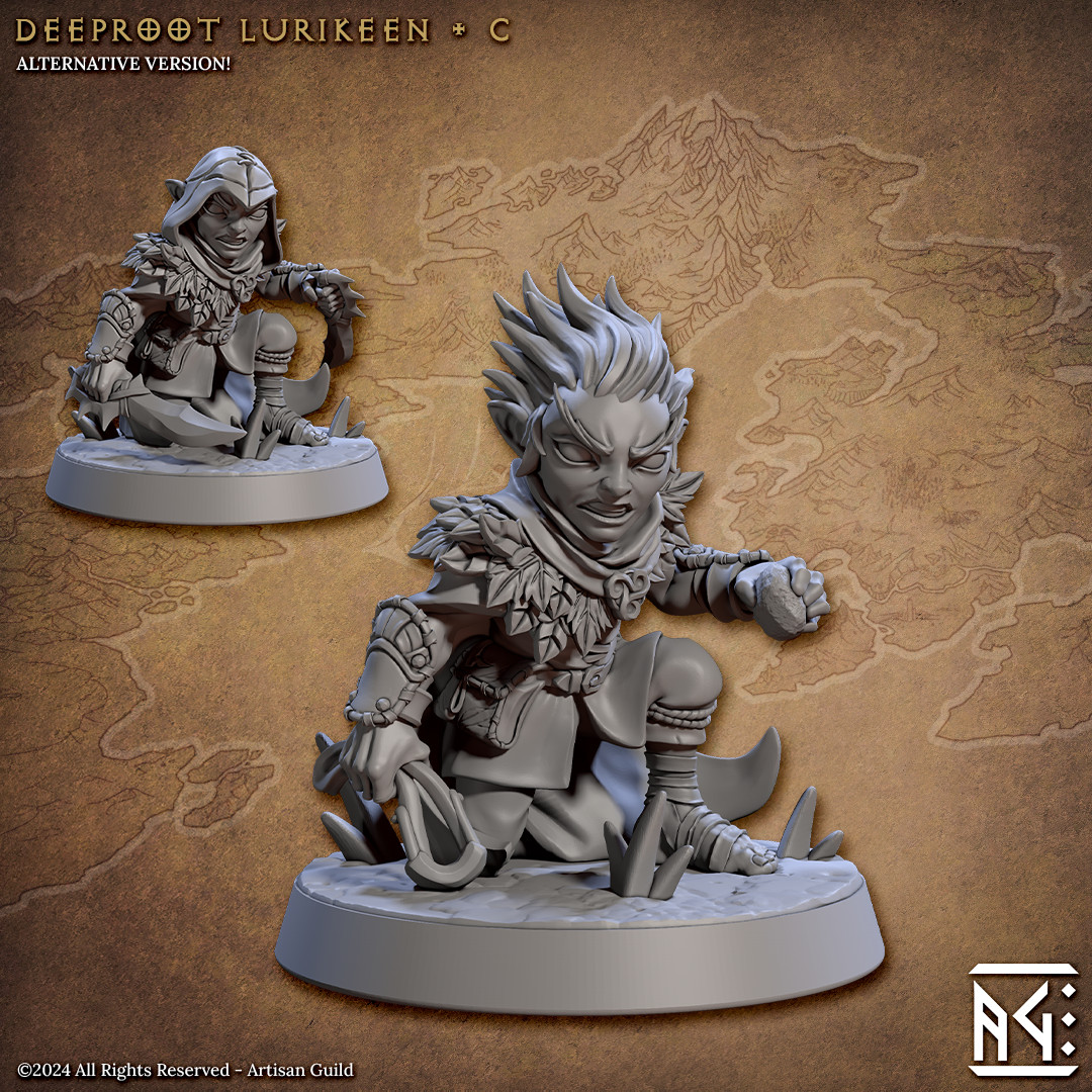 Deeproot Lurikeen - Gnome Hunter - Artisan Guild - Dungeons and Dragons