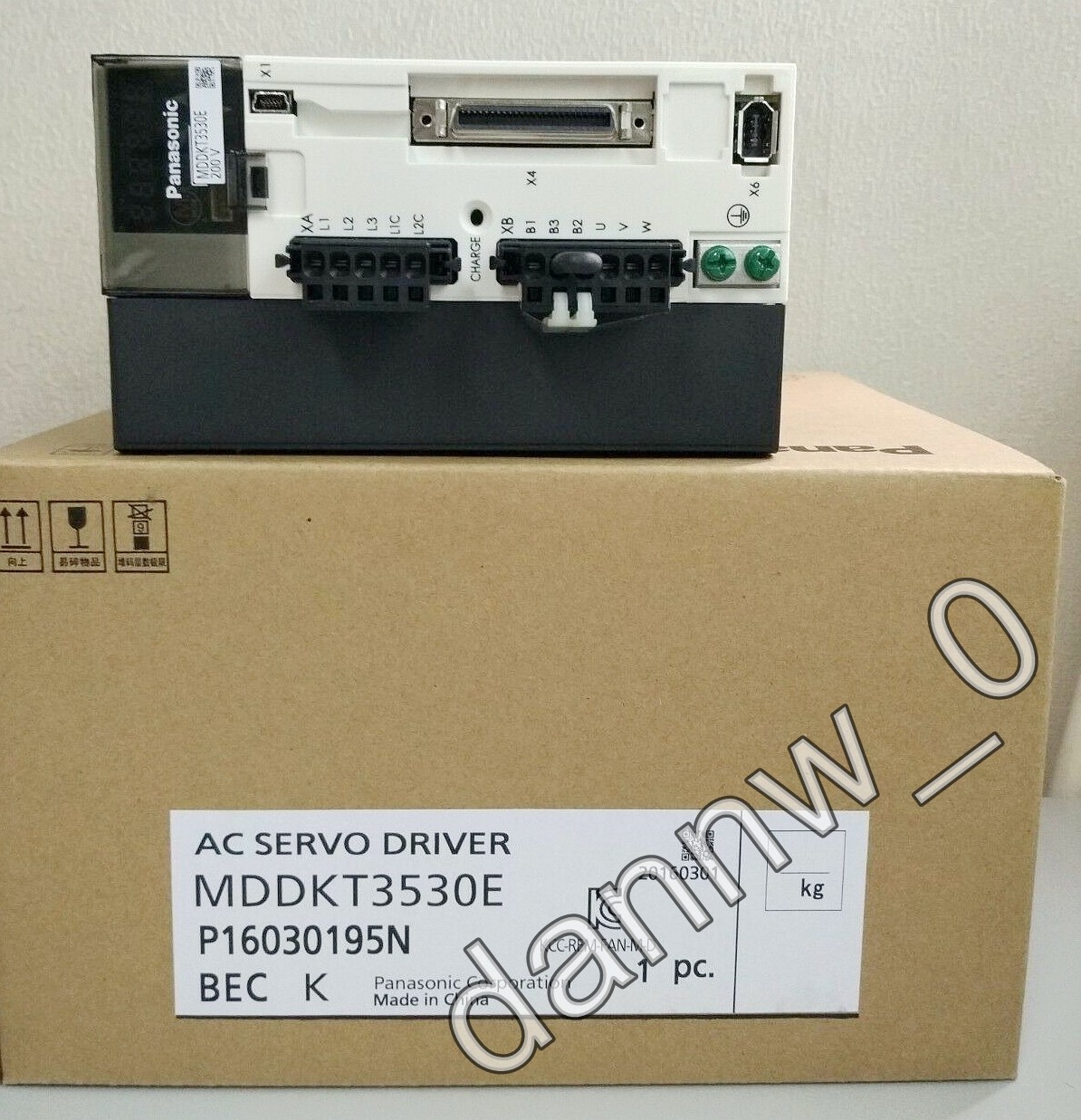 1PC New in box Panasonic MDDKT3530E Servo drive