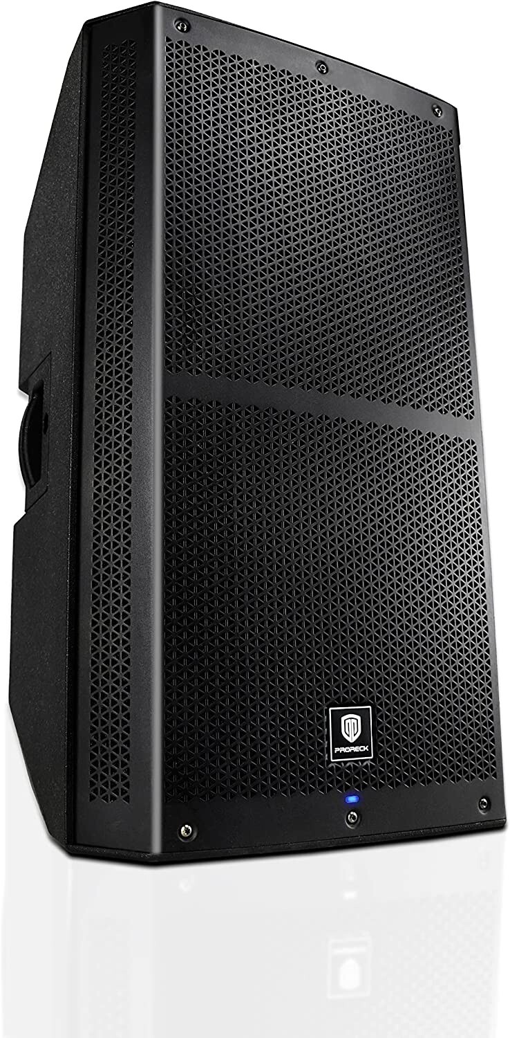 proreck SP-15 Powered Speaker 15-inch 1400W P.M.P.O Stereo Stage Monitor Speaker