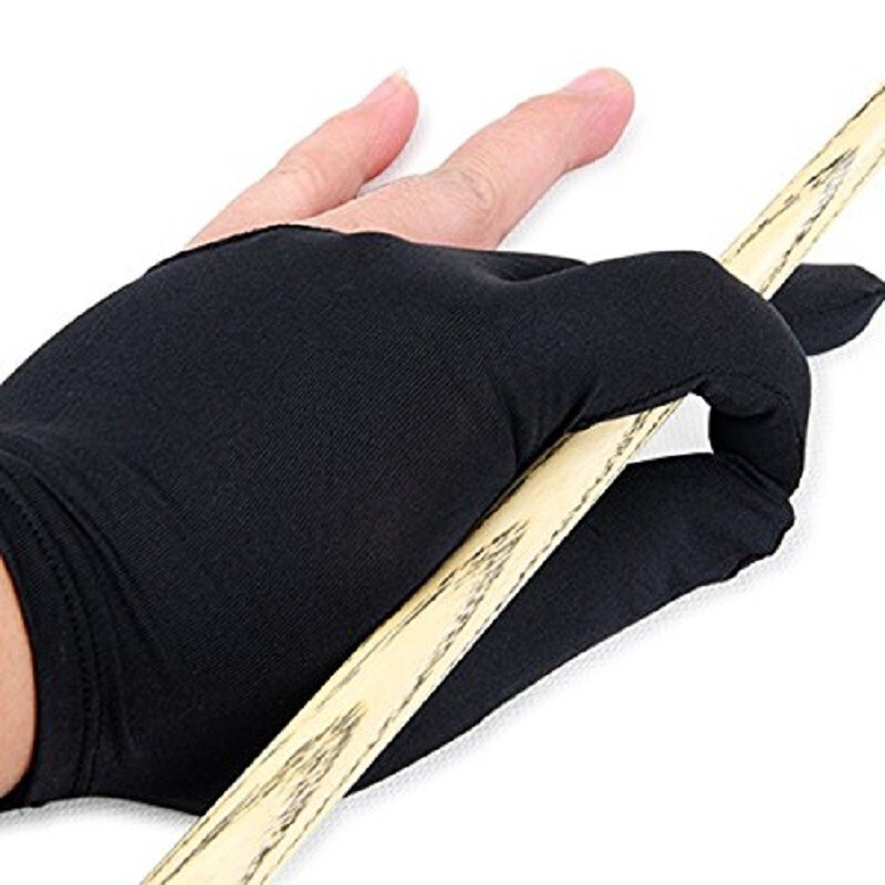 5Pcs Billiard Glove Snooker Sport Parts Three-Finger Half Glove Pool Accessories