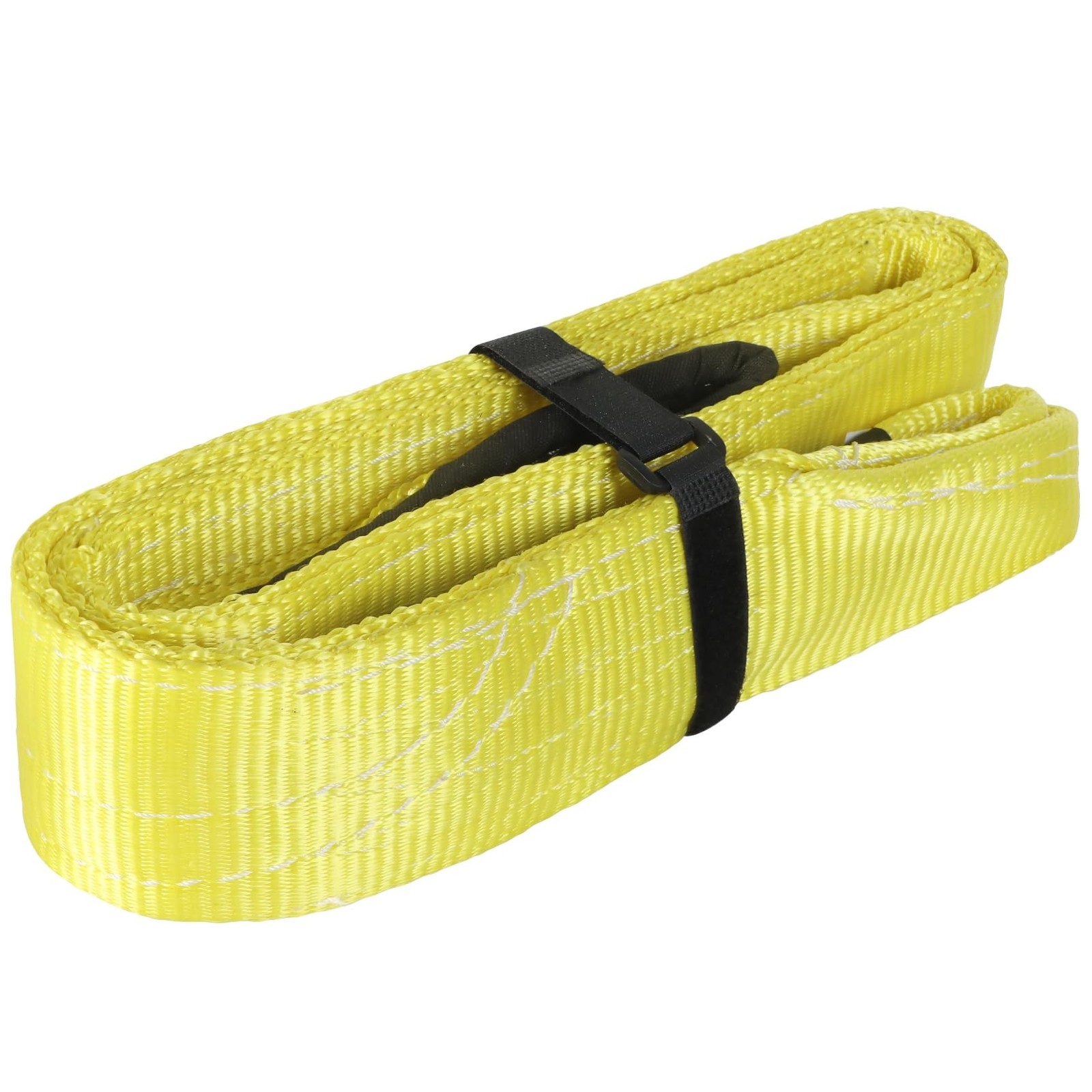 Lift Sling Straps,3" x 4' Heavy Duty Nylon Flat Eye Lifting Sling Straps, Rec...