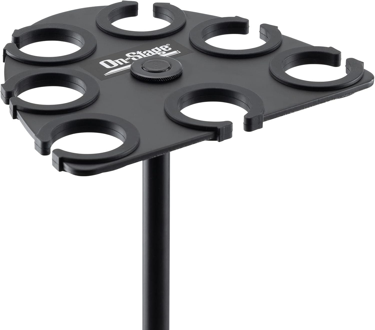 On-Stage MSA2700 Multi-Mic Holder (Microphone Organizer, Display, Black