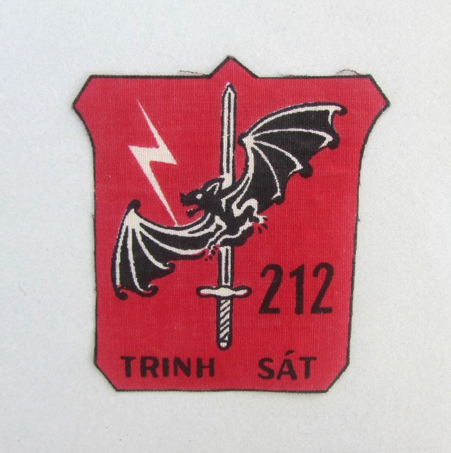 ORIGINAL WARTIME SOUTH VIETNAMESE 212TH REGIONAL FORCES RECON COMPANY PATCH RVN