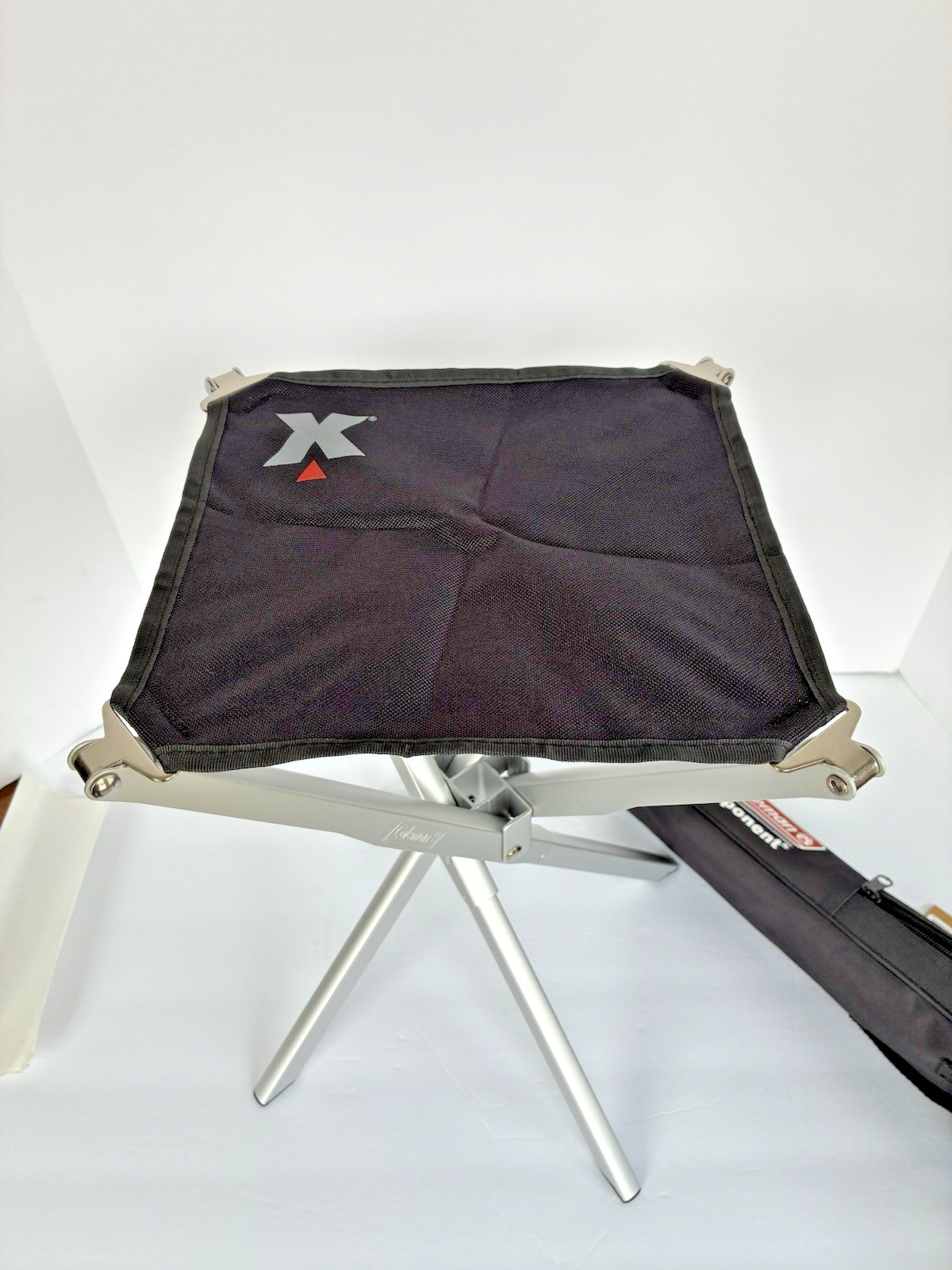 Coleman Exponent Compact Trekking Stool Black BRAND NEW WITH TAGS