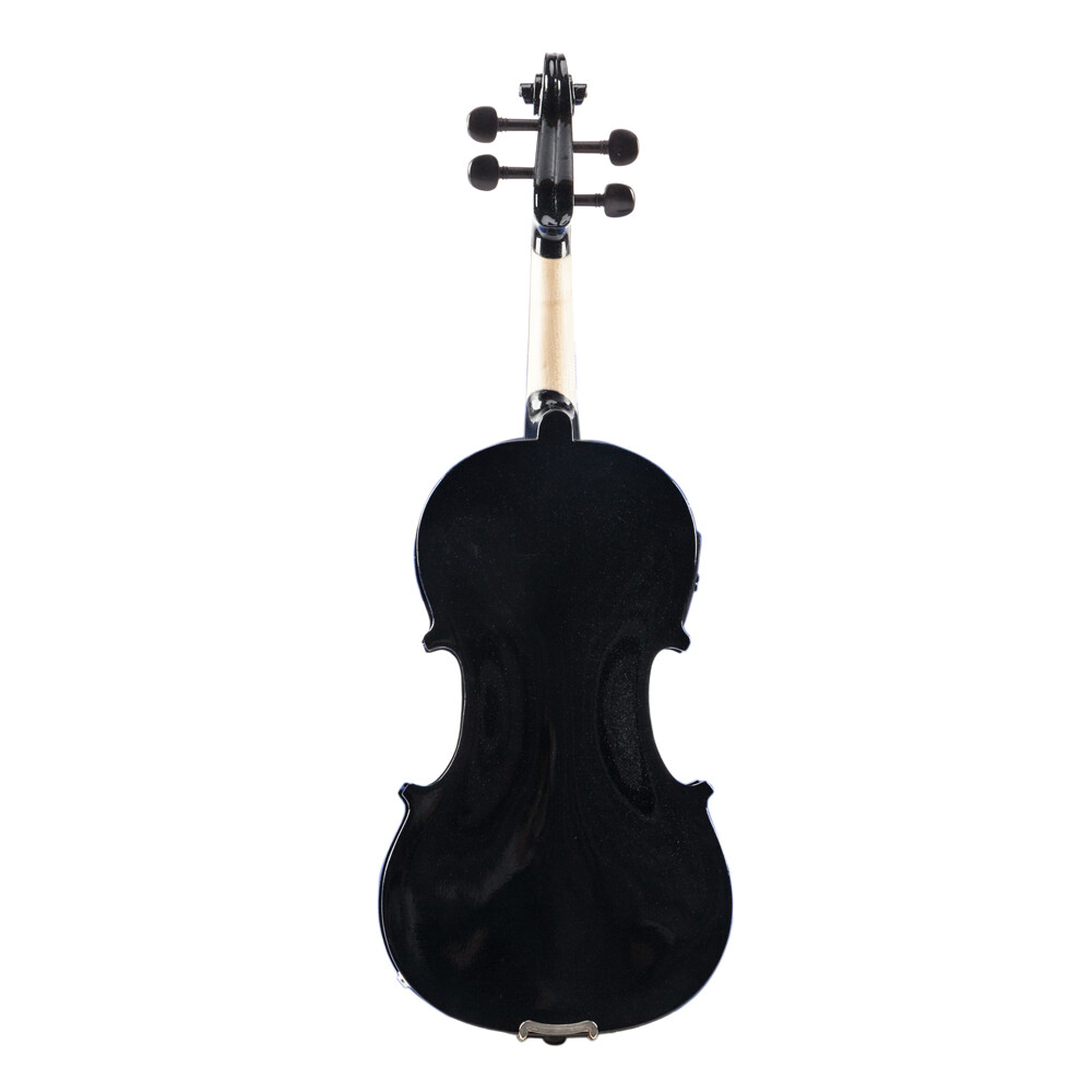 4/4 Full Size Solid Wood EQ Violin with Case Bow Strings Shoulder Rest & Tuner