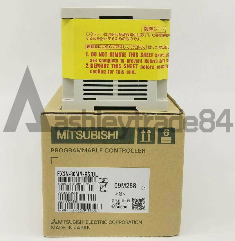 New One FX2N-80MR-ES/UL Mitsubishi PLC Programmable Controller