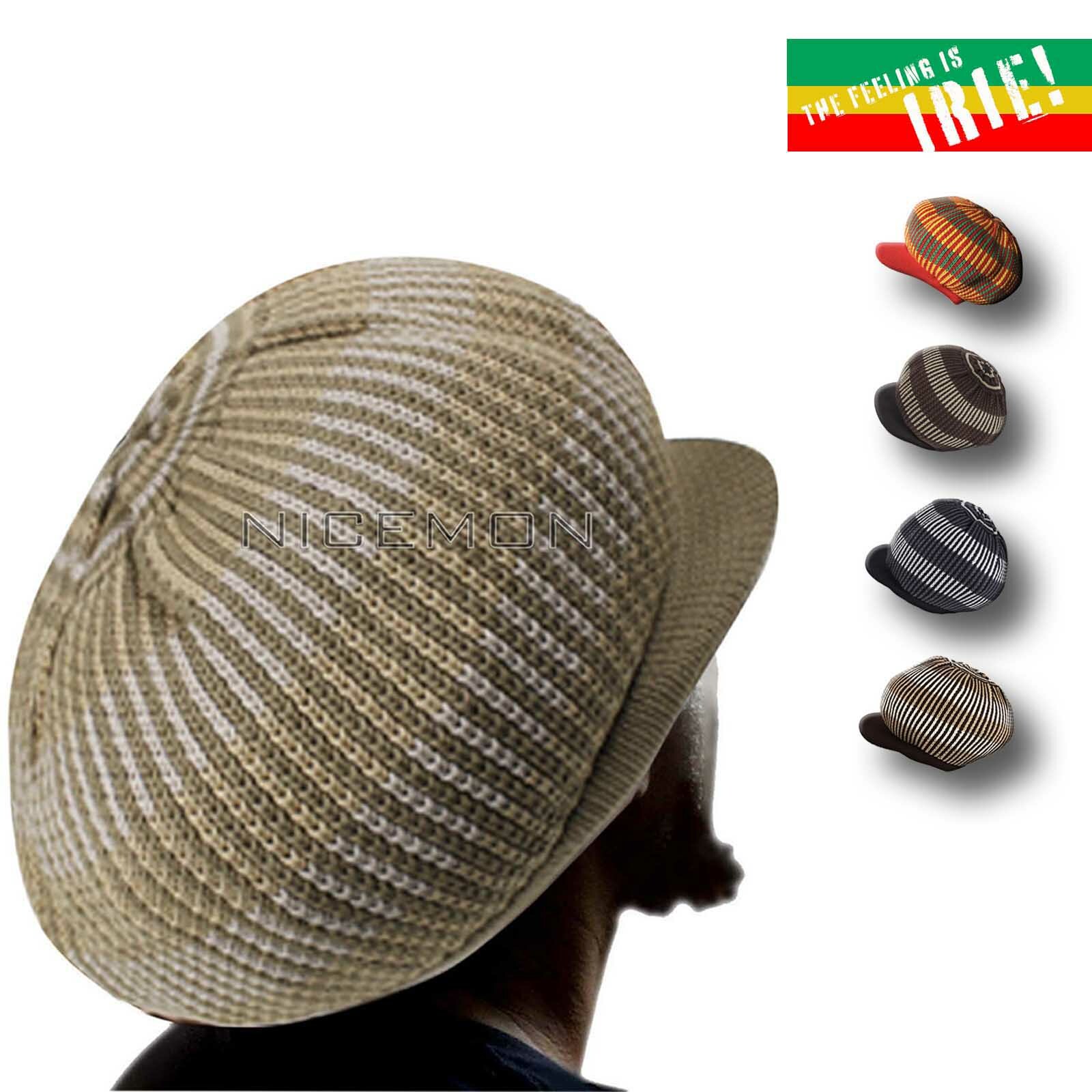 Jamaica Hats Cap Hat Ravelry Reggae Rasta Dreadlocks Marley Rastafari Caps M/L