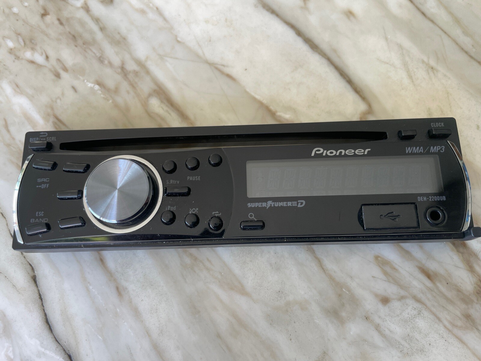 PIONEER DEH-2200UB  CAR STEREO FACEPLATE  FACEPLATE  PIONEER DEH-2200UB OEM🟠