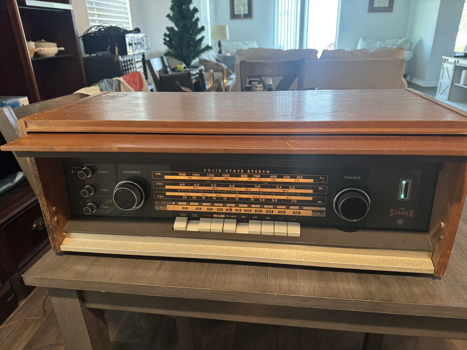 VINTAGE TELEFUNKEN OPUS Studio 5650 MX Tube Hybrid Stereo Receiver Radio