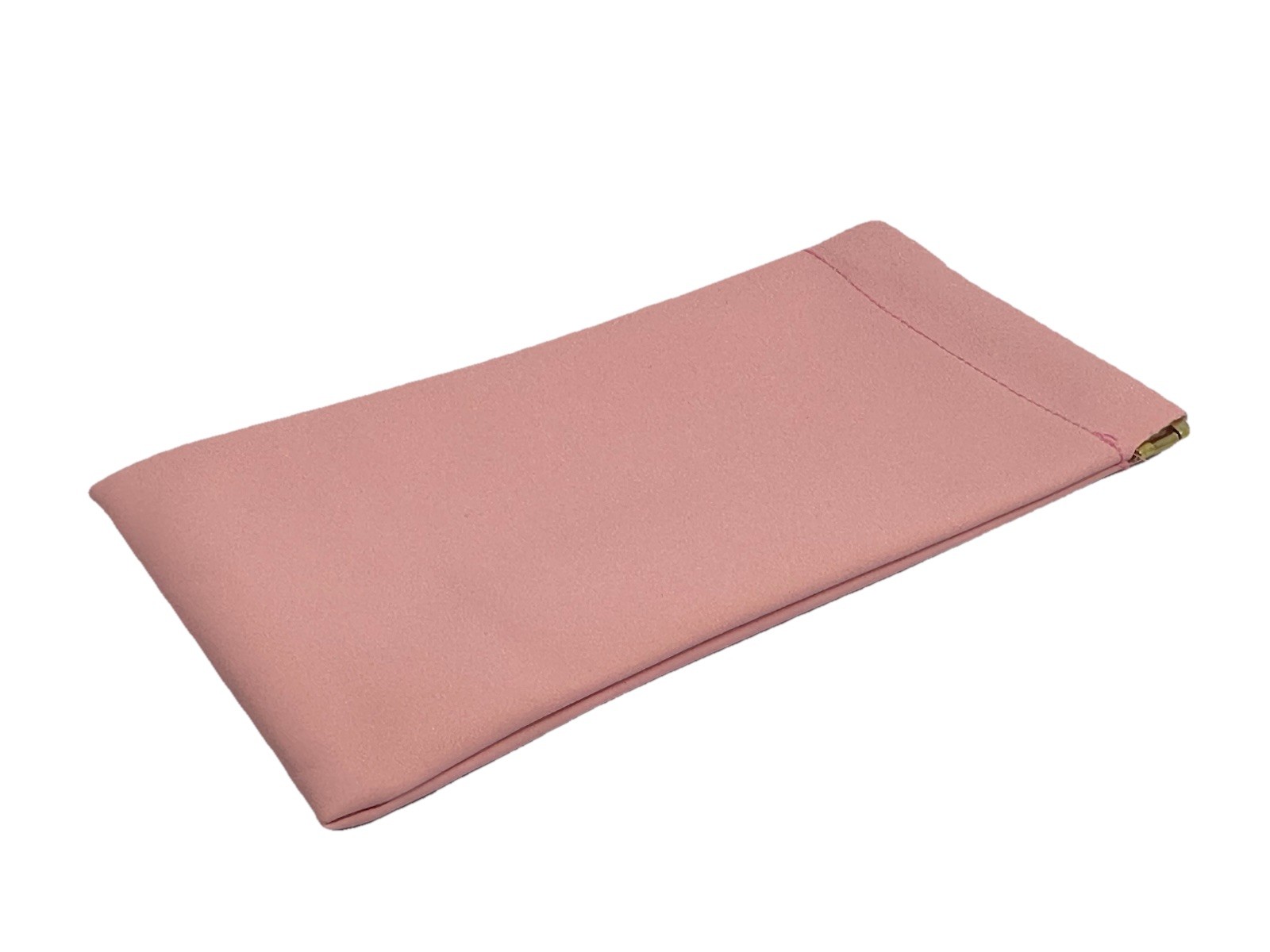NEW New View Soft Pastel Pink Pinch Top Soft Slip In Eyeglasses Case