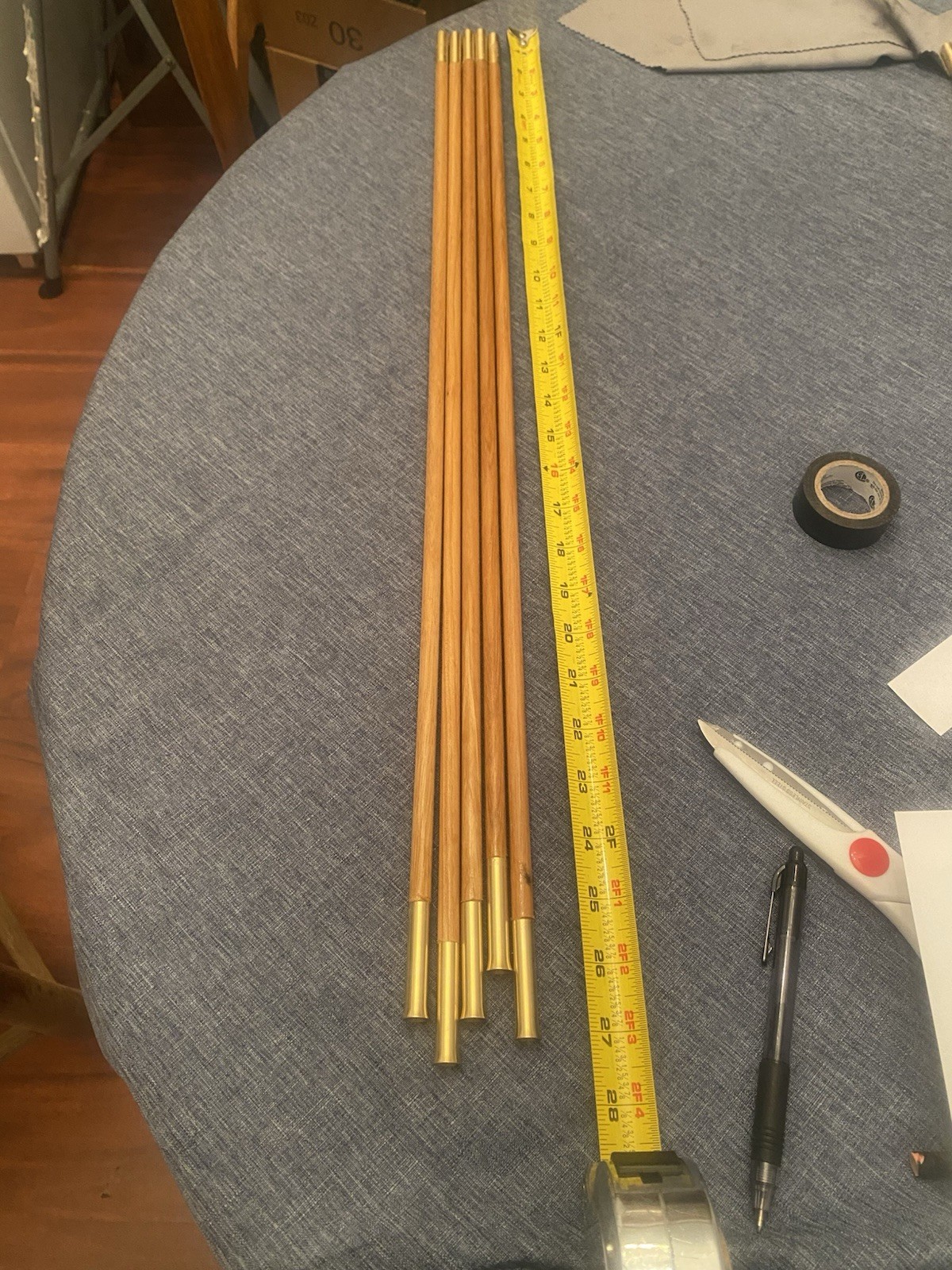 Custom Hickory Ramrods-Lengths by Muzzleloader type, ( Read Entire Description)