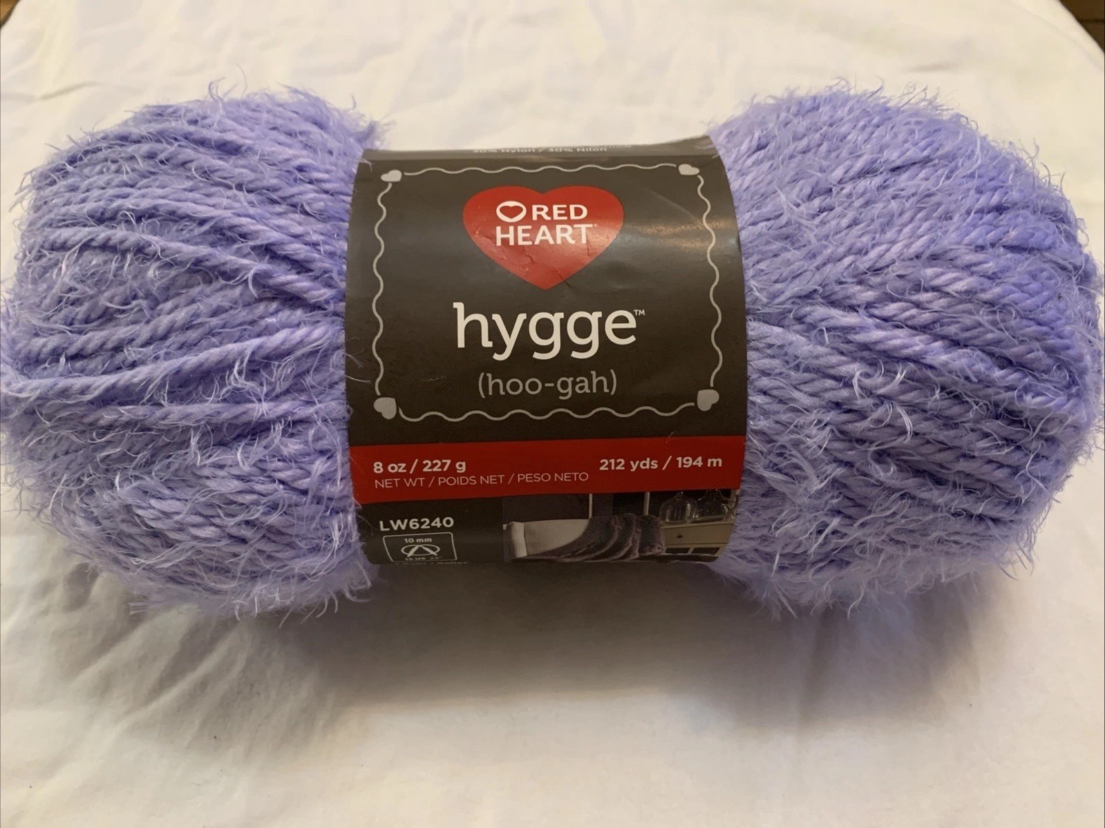 Red Heart Hygge Wisteria Yarn 8 oz/212 yards 1 Skein