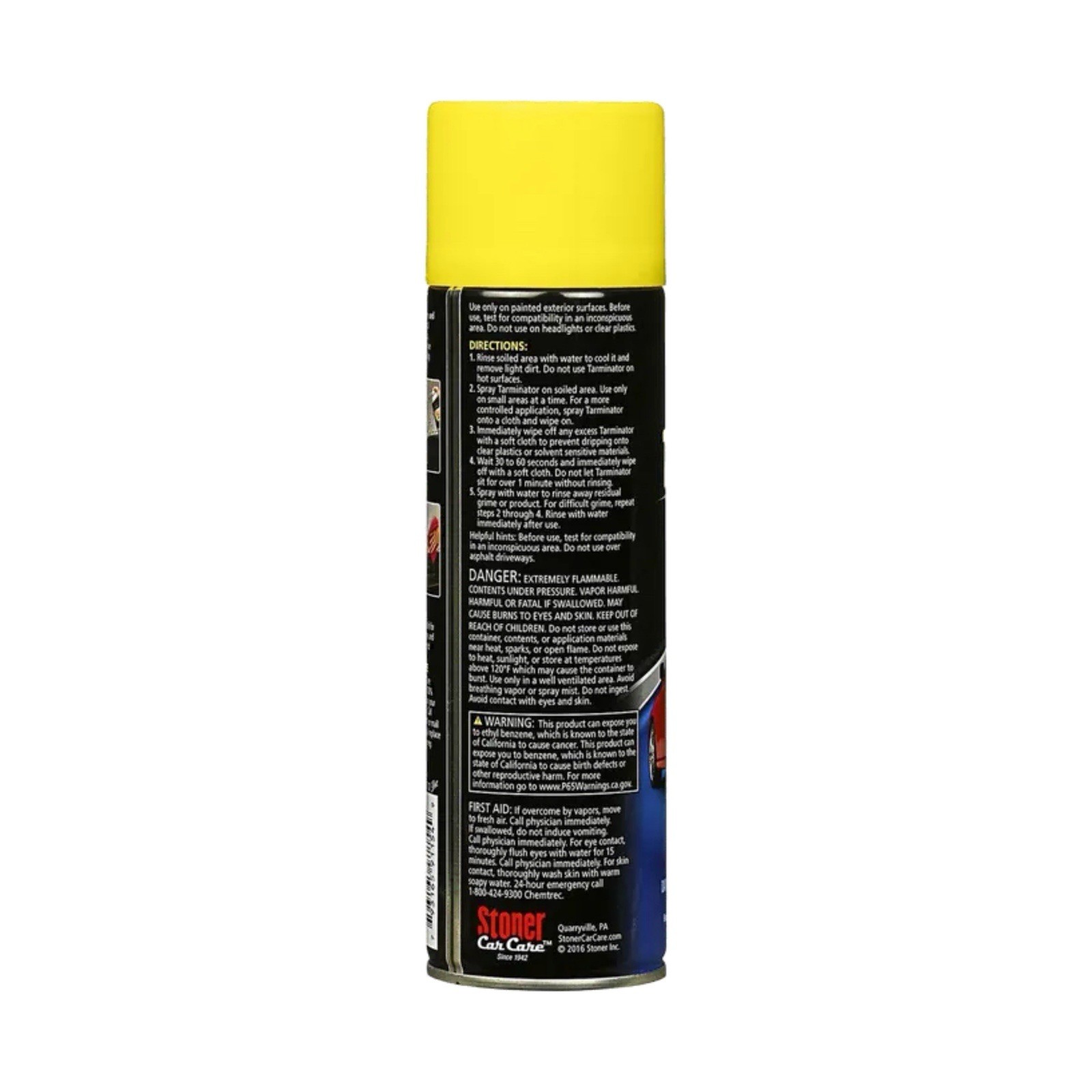 TARMINATOR Tar & Sap Remover Auto Paint Safe Quick Action 16 oz (6-Pack)