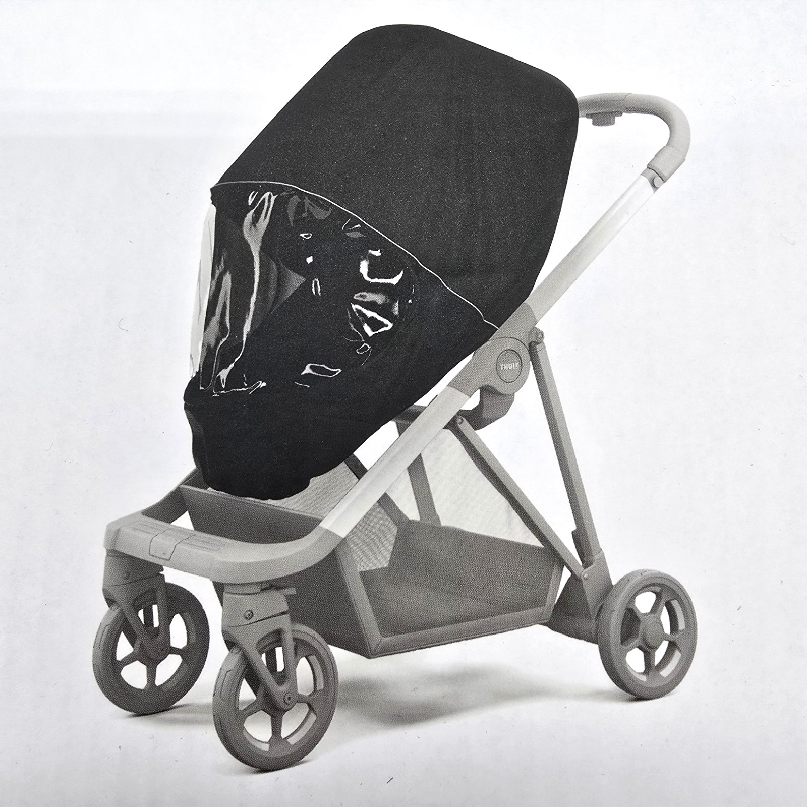 Thule Shine All-Weather Cover Stroller Bassinet Rain Wind Insect 11400500