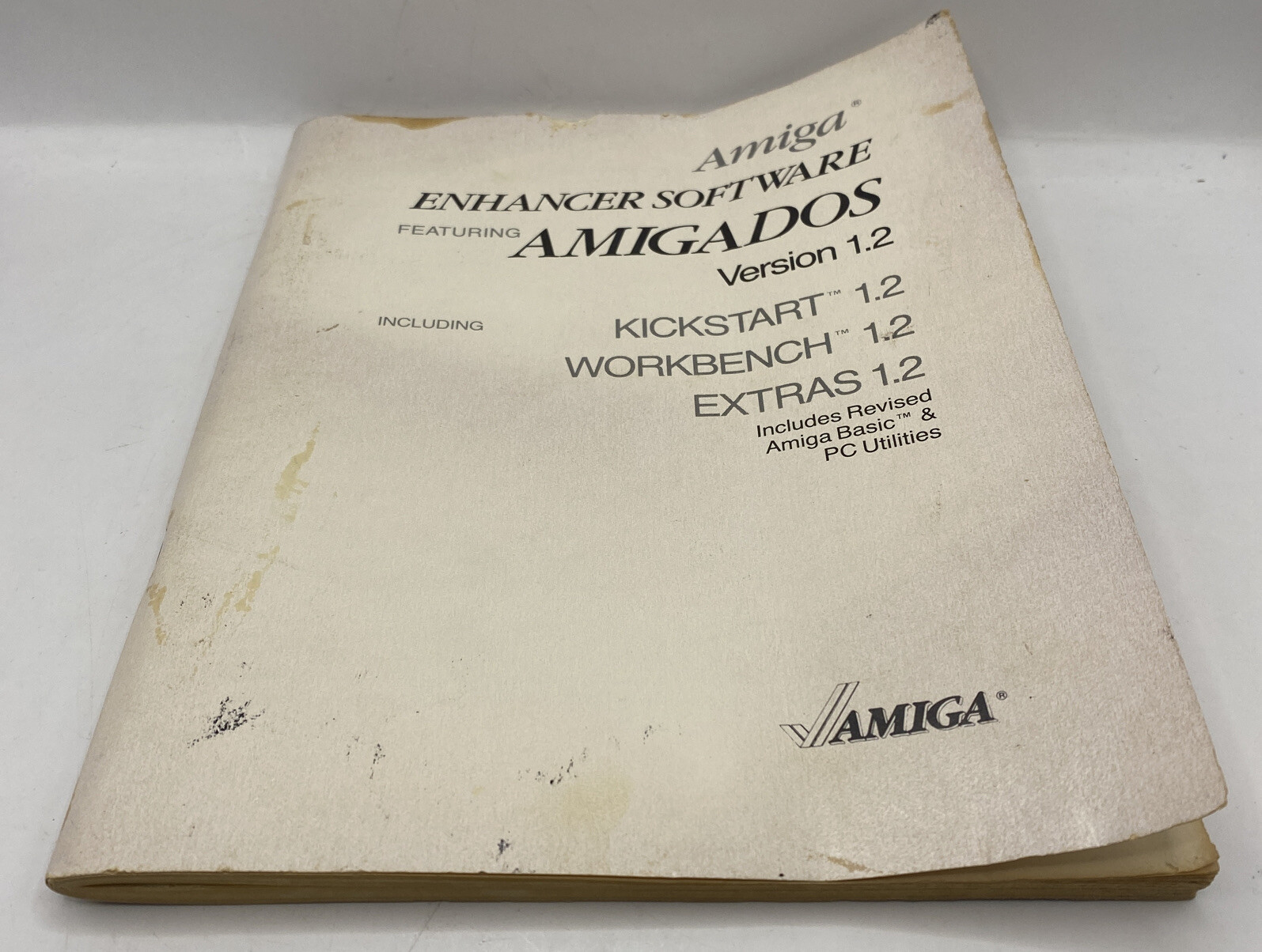 Amiga Enhancer Software, Featuring AmigaDOS 1.2, Commodore Amiga, Manual Only!