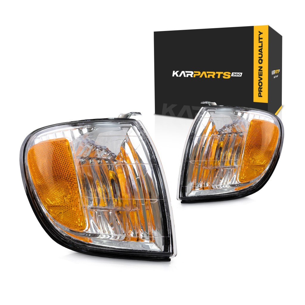 For 2000-2004 Toyota Tundra Pair Driver and Passenger Turn Signal/Marker Light