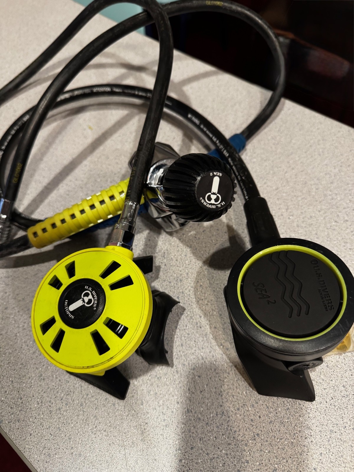 US Divers Conshelf SE2 Regulator with Sea2 second stage