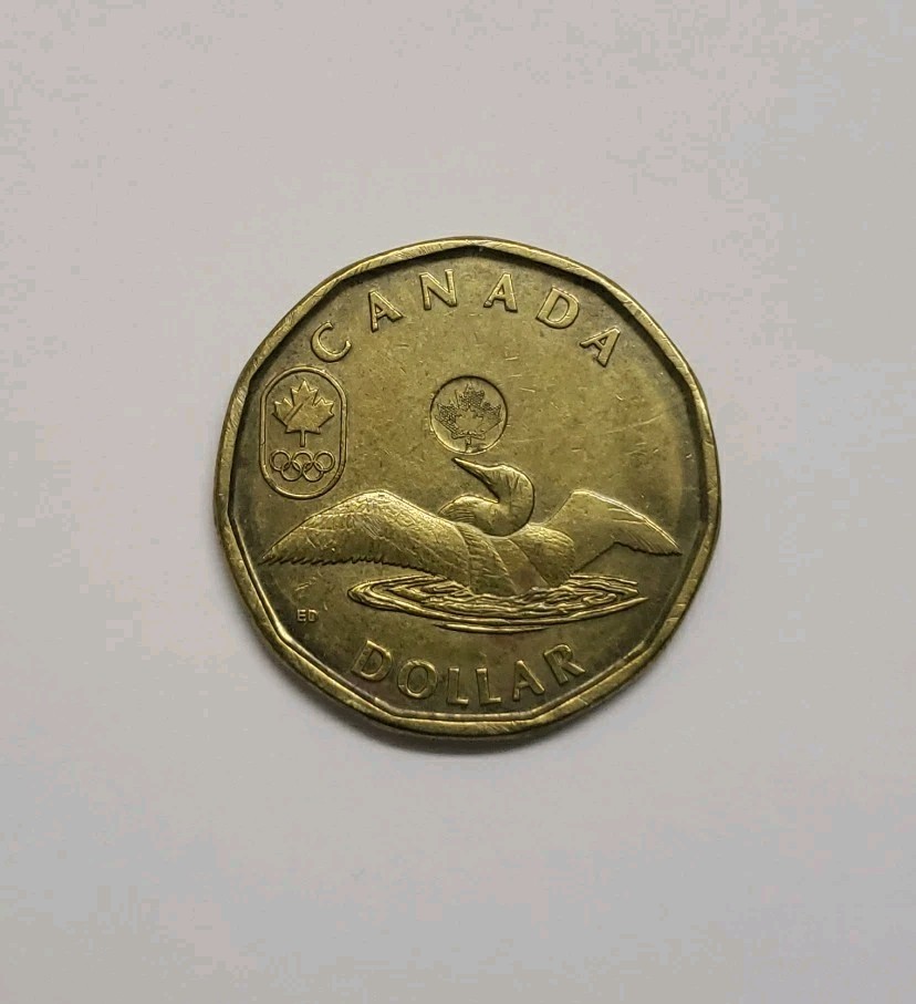 2012 Canadian $1 Dollar Lucky Loonie Coin Circulated