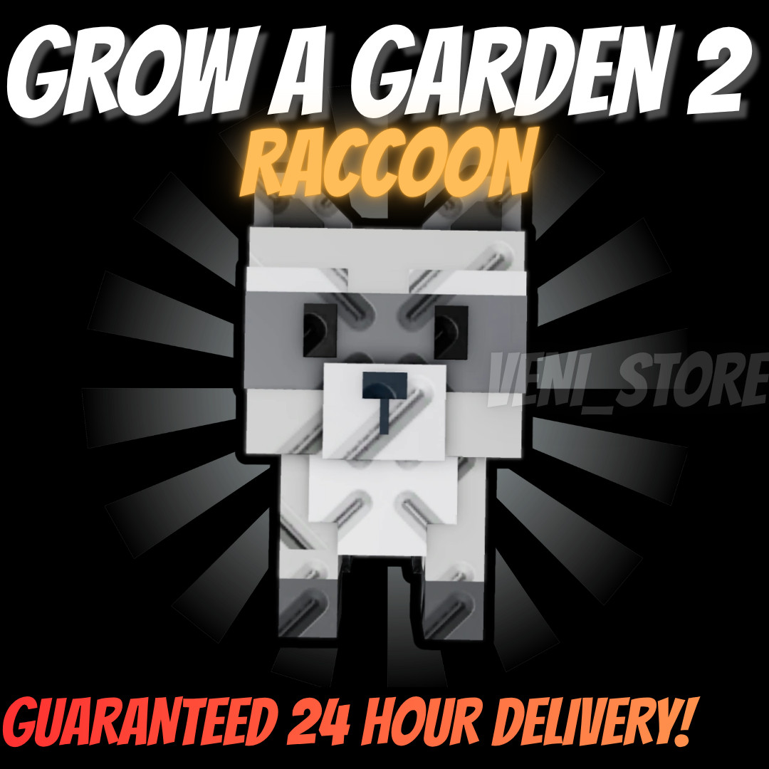🔥RACCOON!🔥GROW A GARDEN 2 - CHEAPEST!⚡💸