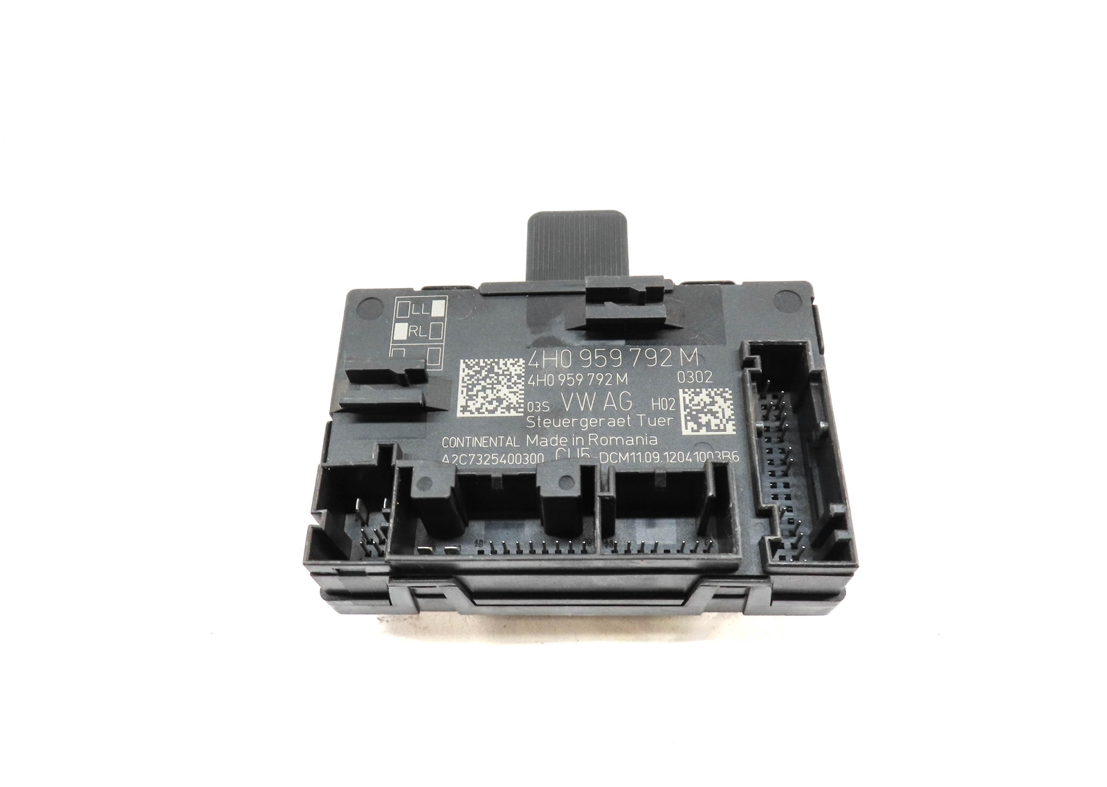 2013 PORSCHE CAYENNE (958) FRONT RIGHT PASSENGER DOOR CONTROL MODULE