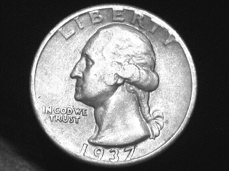 1937-D Washington Quarter --- Extra Fine
