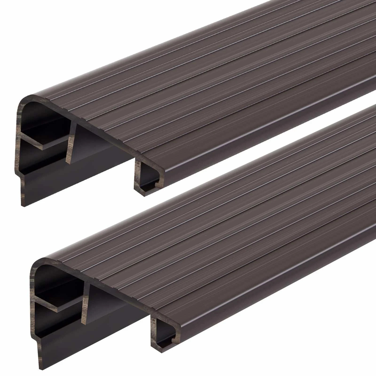 2 Pcs 36 L Fixed Vinyl Sill Cap 15/32 Inches High Exterior Door Threshold Sea