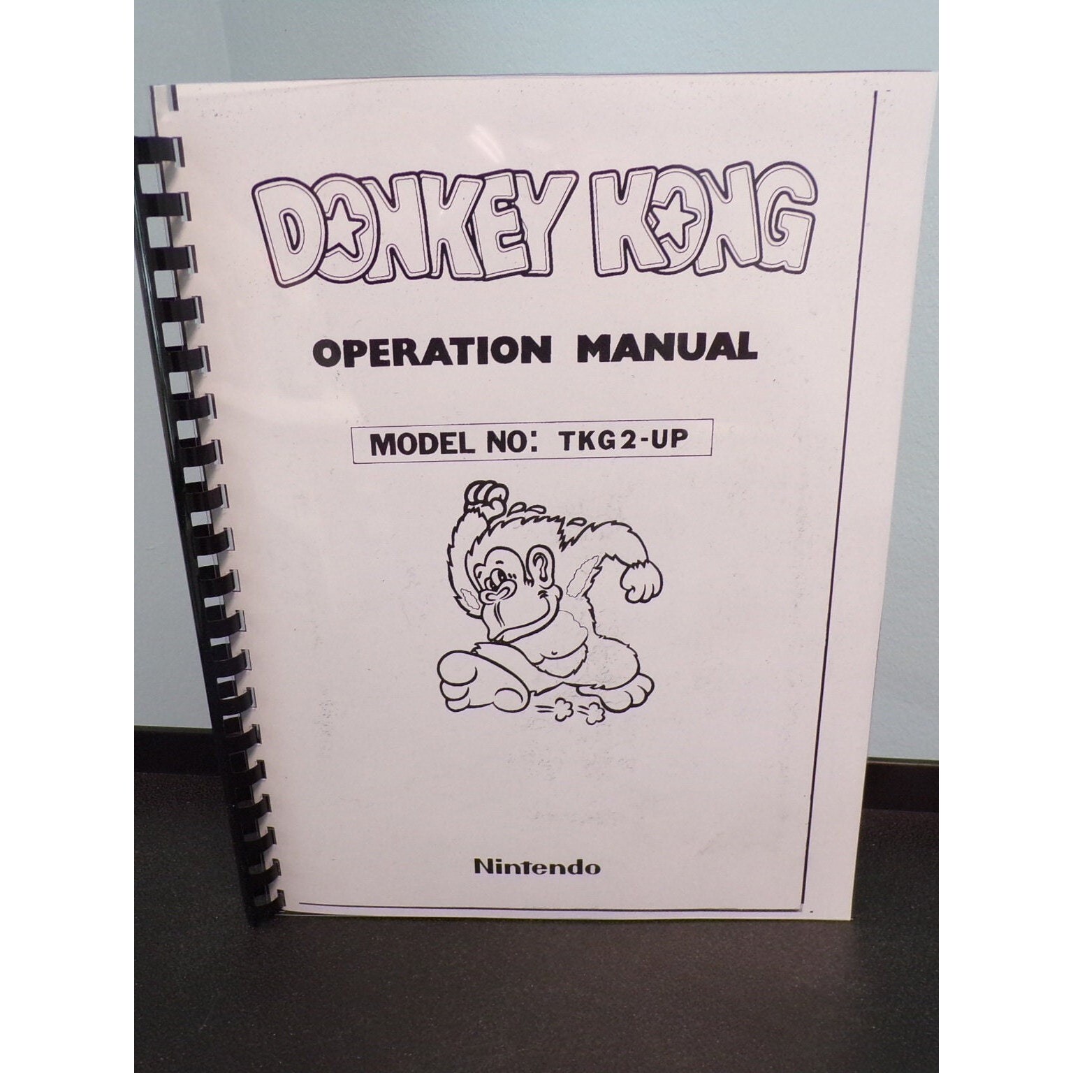 Nintendo Donkey Kong Arcade Manual Parts list Schematics wiring diagrams