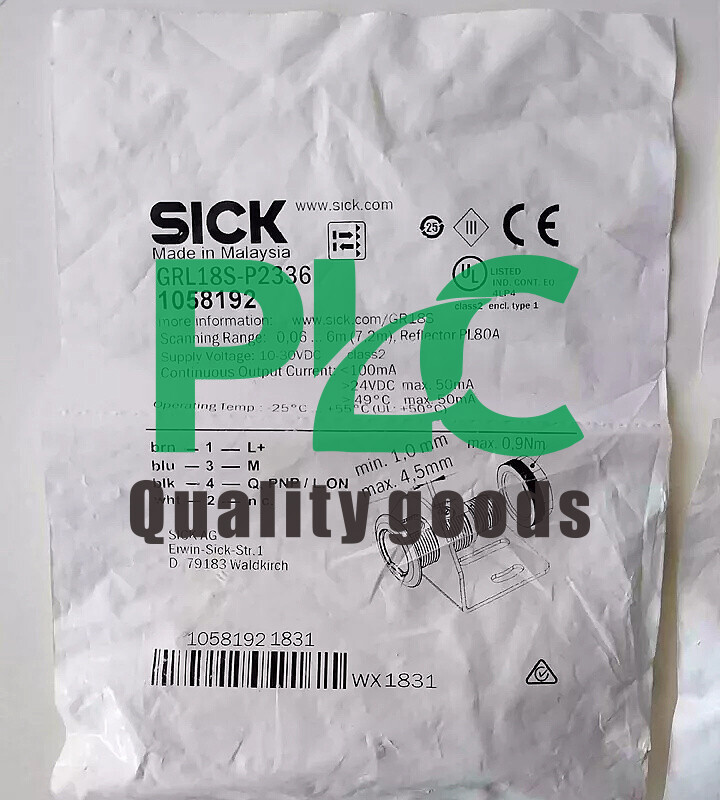 1PCS New SICK GRL18S-P2336 photoelectric Sensors GRL18S-P2336 Fast Shipping