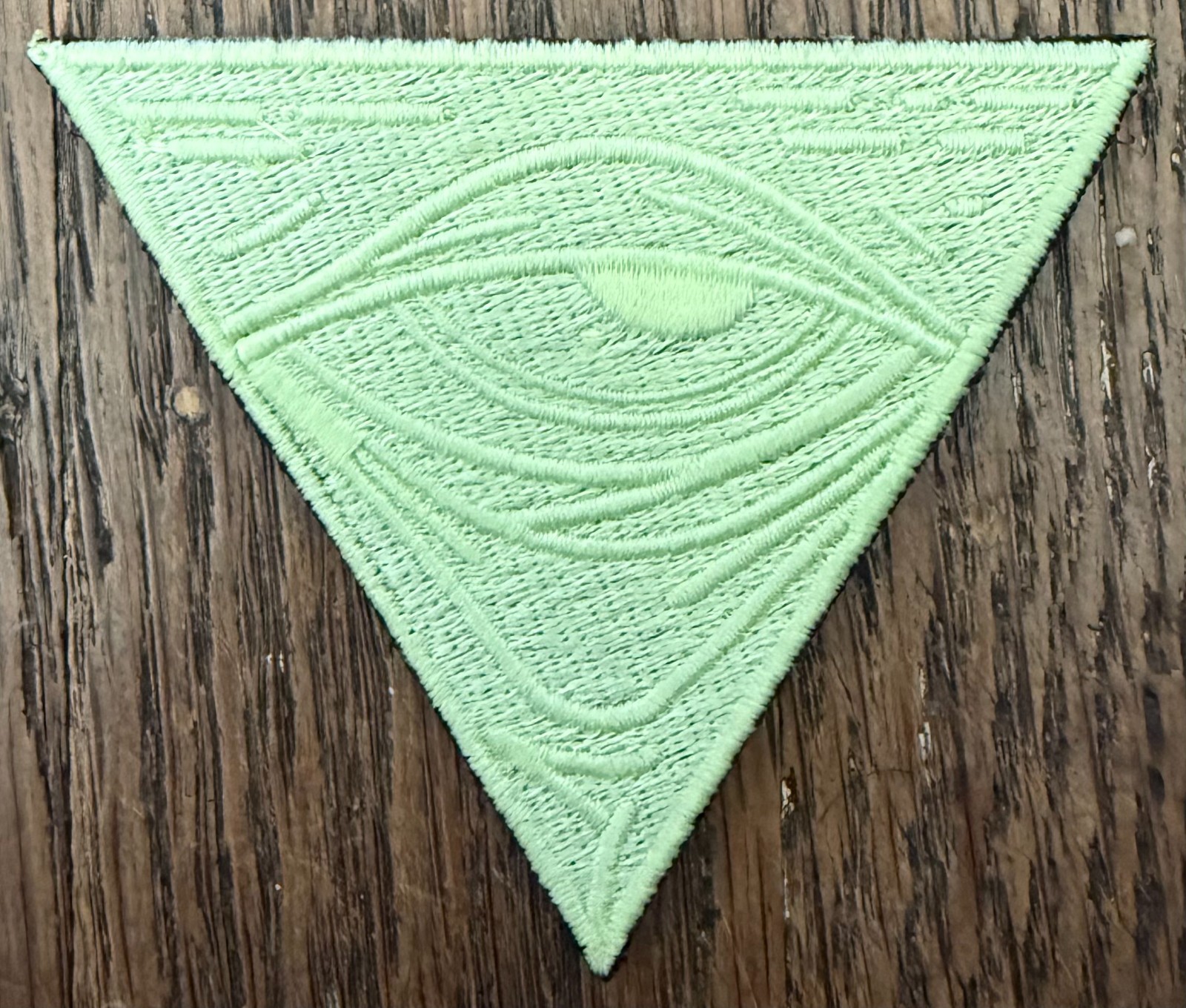 White Phosphor "As Above So Below" Green Stitched Patch Echelon