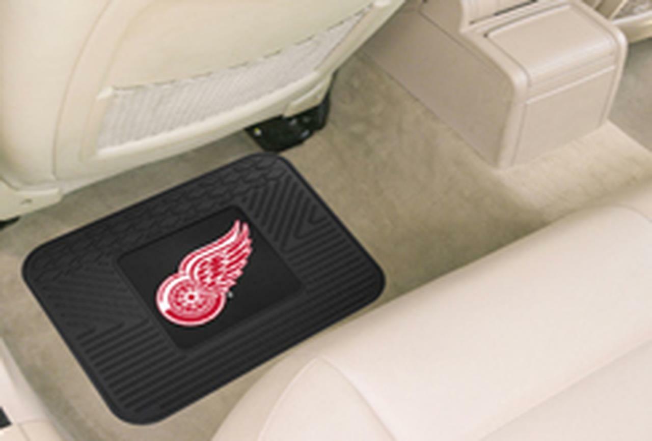 Detroit Red Wings Heavy Duty 2 Piece Rear Vinyl Car Mat Set [NEW] NHL Auto Truck