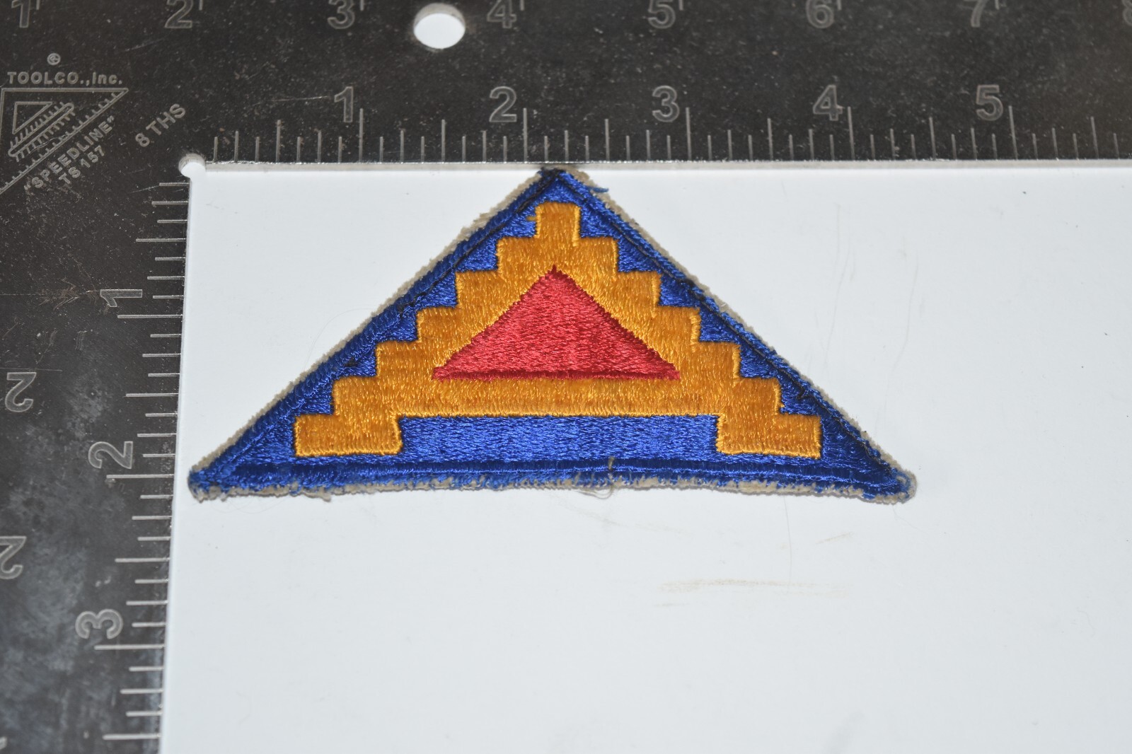 Original Vintage U.S. 7th Army 7 Steps Patch