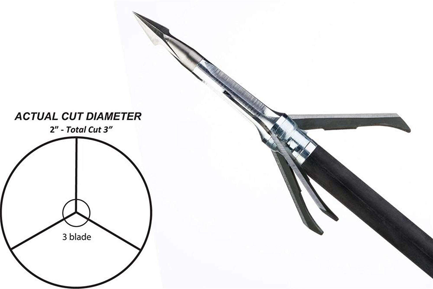 Grim Reaper Pro Series 2" Whitetail Special 100gr 3 Blade