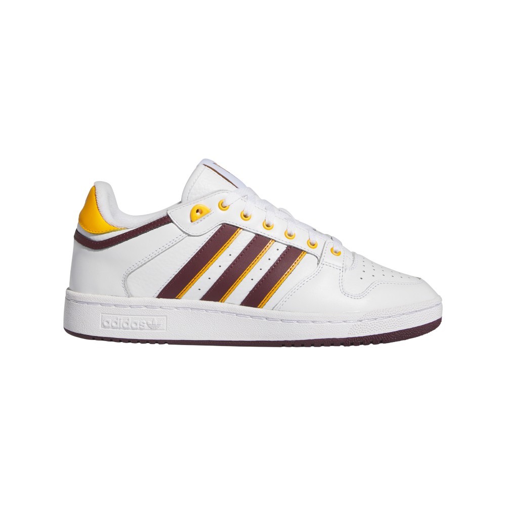 adidas Centennial Rm Arizona State Sun Devils Lace Up  Mens White Sneakers Casua