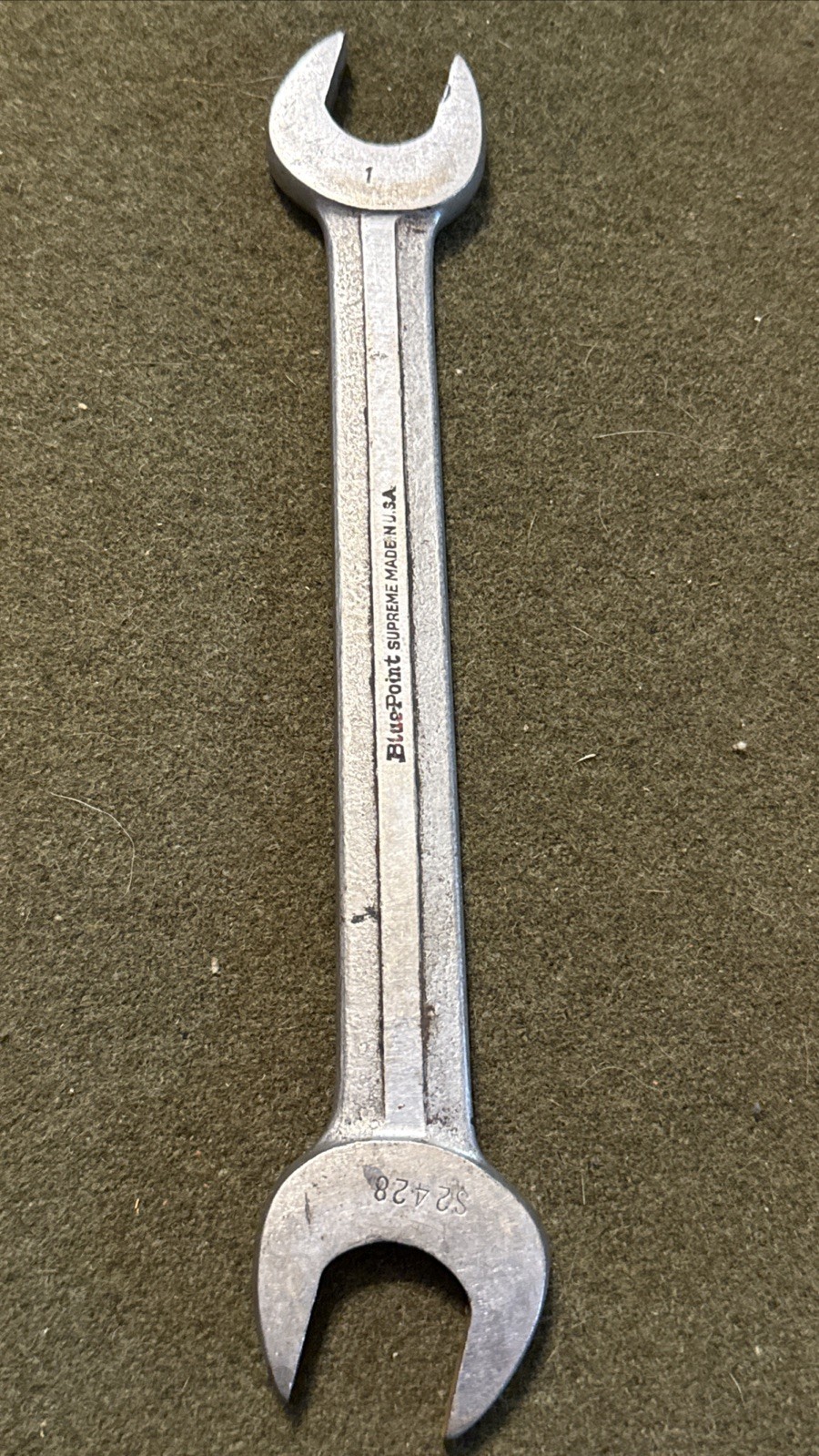 Vintage Blue-Point Supreme Wrench 7/8" x 3/4" USA 🇺🇸