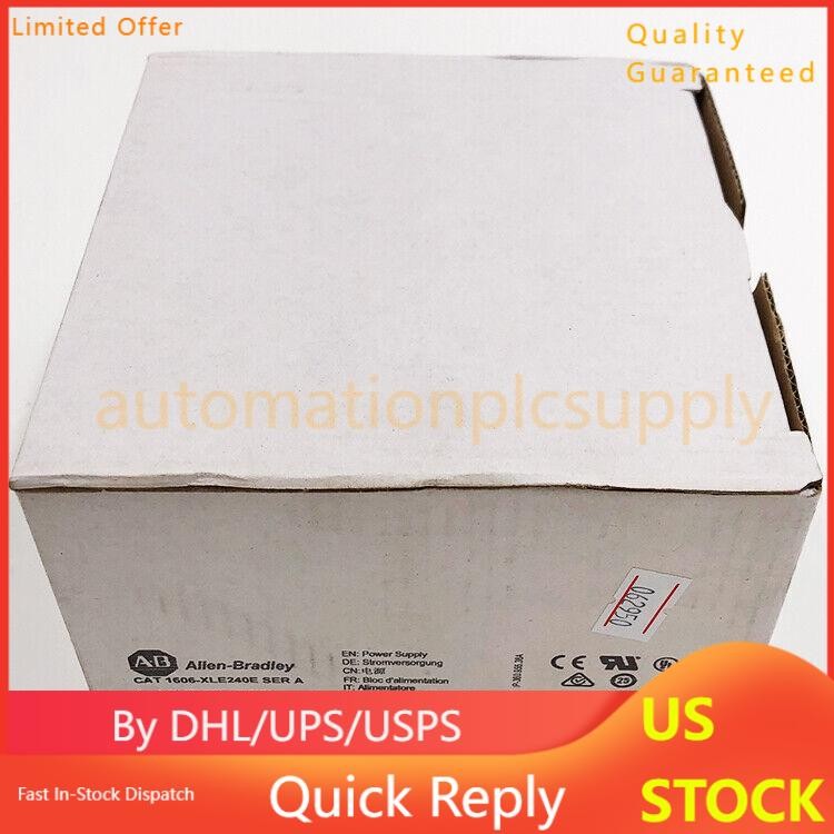 1606-XLE240E Power Supply 240W 1PH 24-28VDC Screw terminals New AB US Free Tax