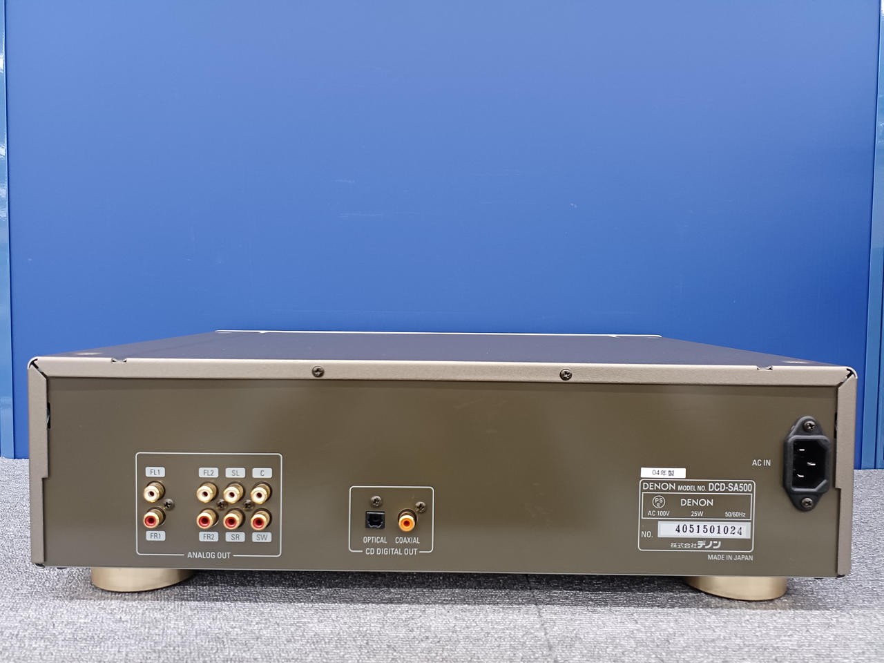DENON DCD-SA500 SACD player #BE08323